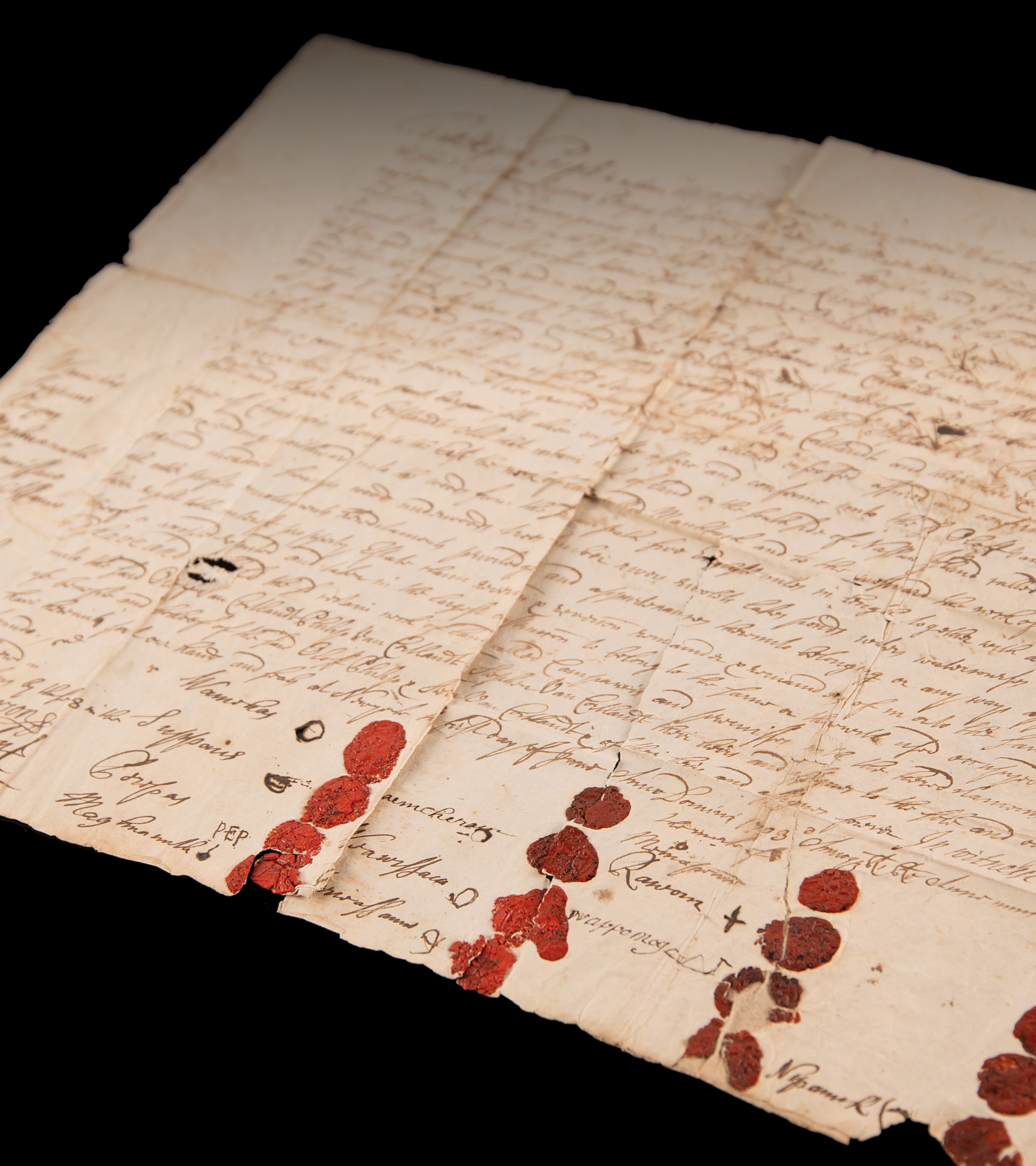 New York Indian Chiefs Signed Land Cession Deed, Selling Long Island