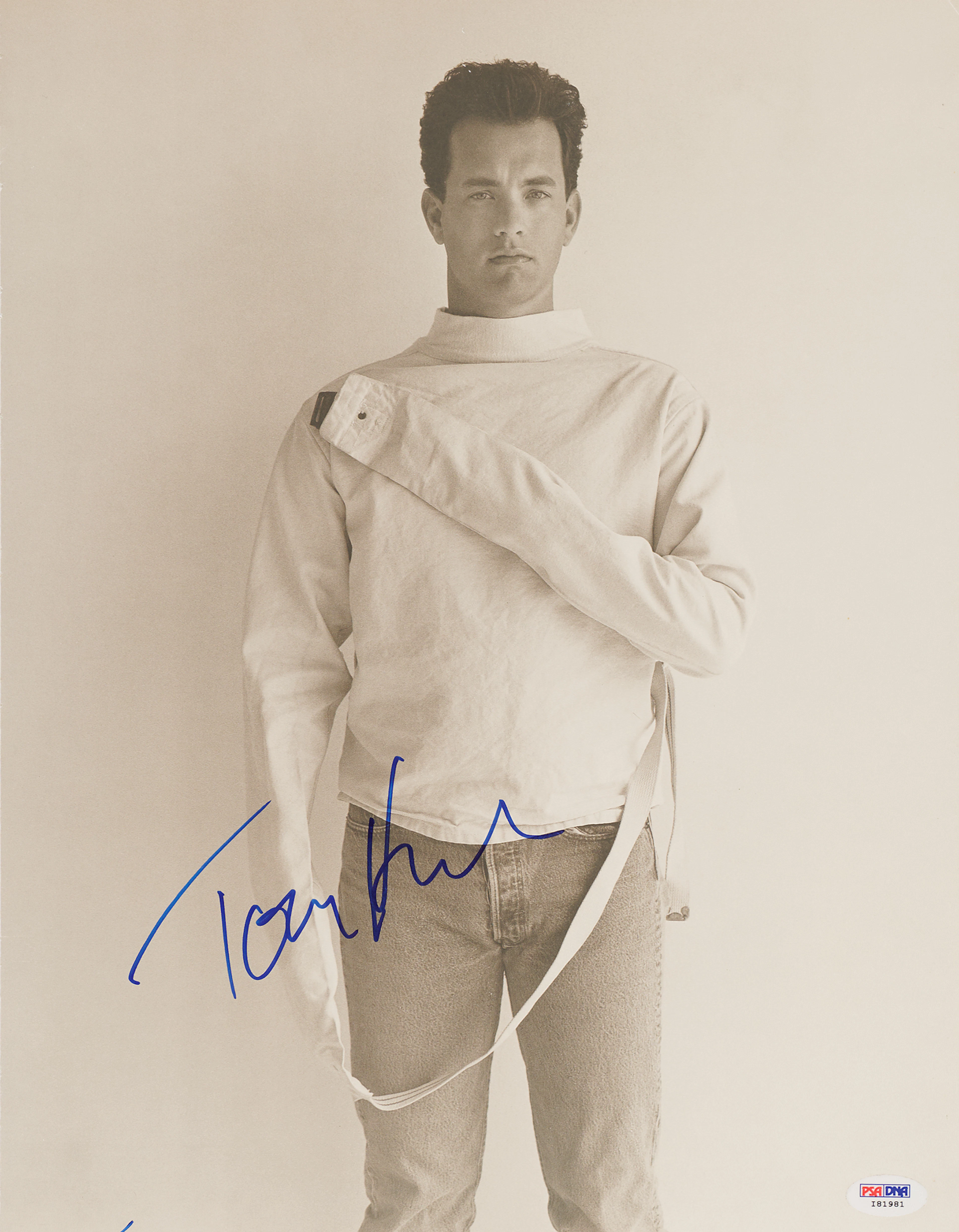 Tom Hanks Signed Oversized Photograph