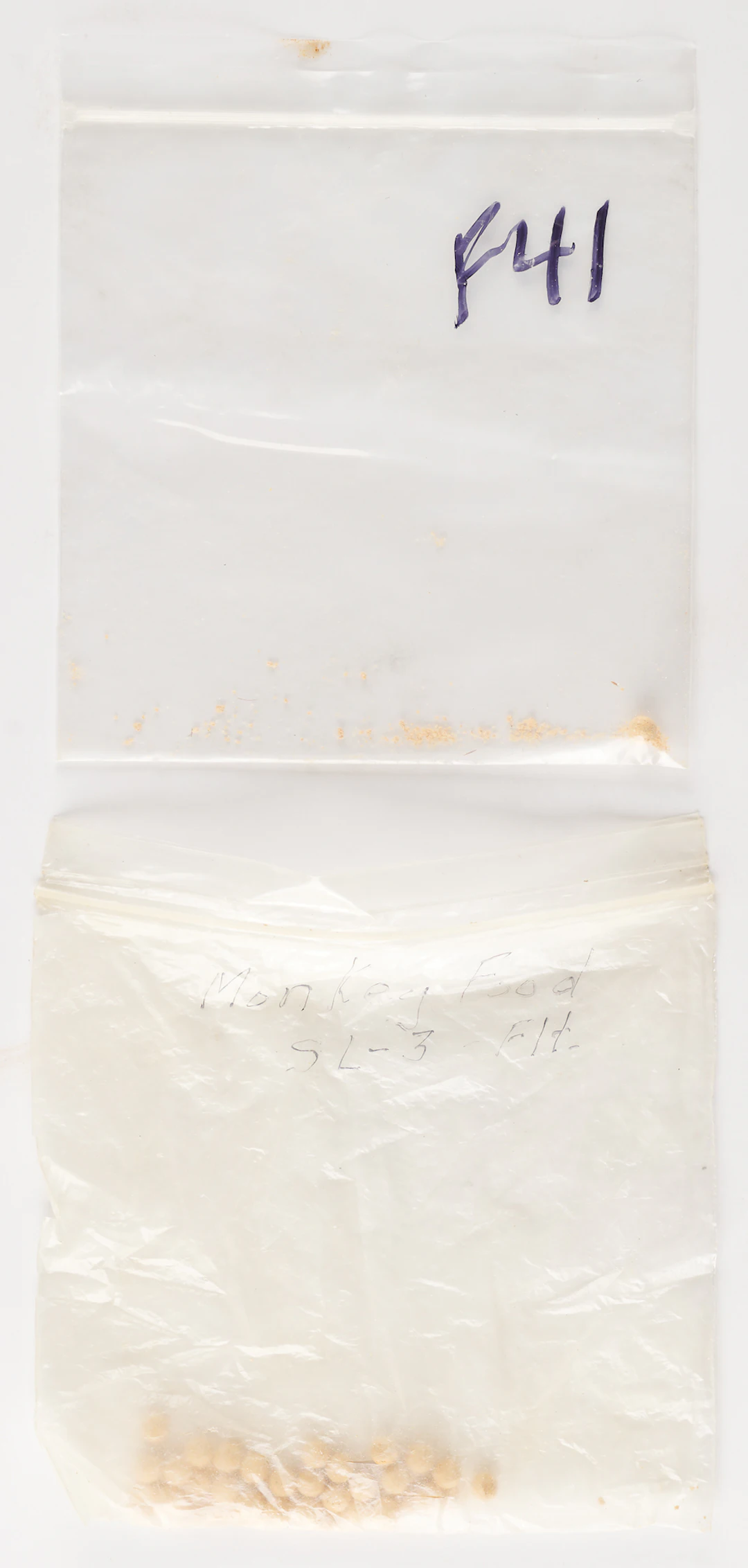 STS-51-B Monkey Pellets and Teleprinted Message [Attested Flown] -