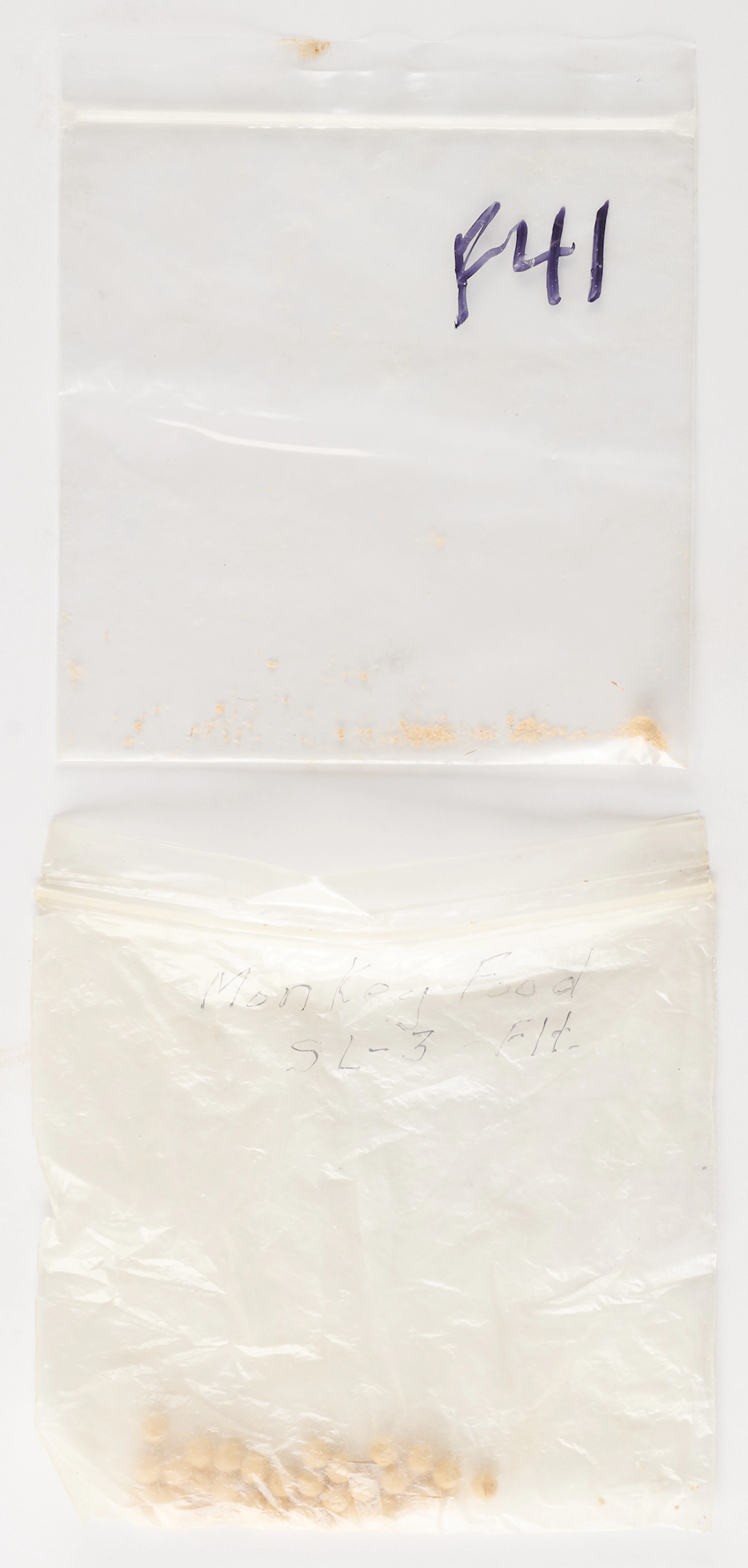 STS-51-B Monkey Pellets and Teleprinted Message [Attested Flown] -