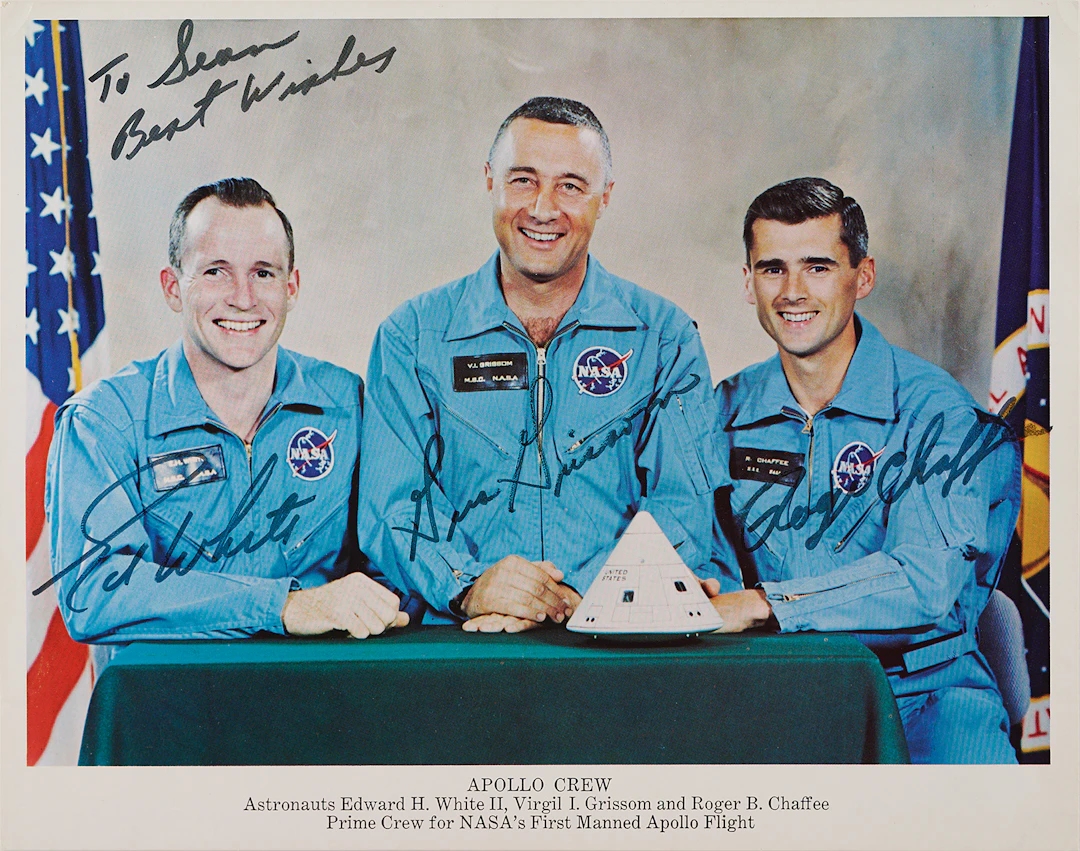 Apollo 1 Crew-Signed Photograph