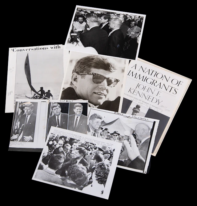 John F. Kennedy (7) Original Press and Wirephotos
