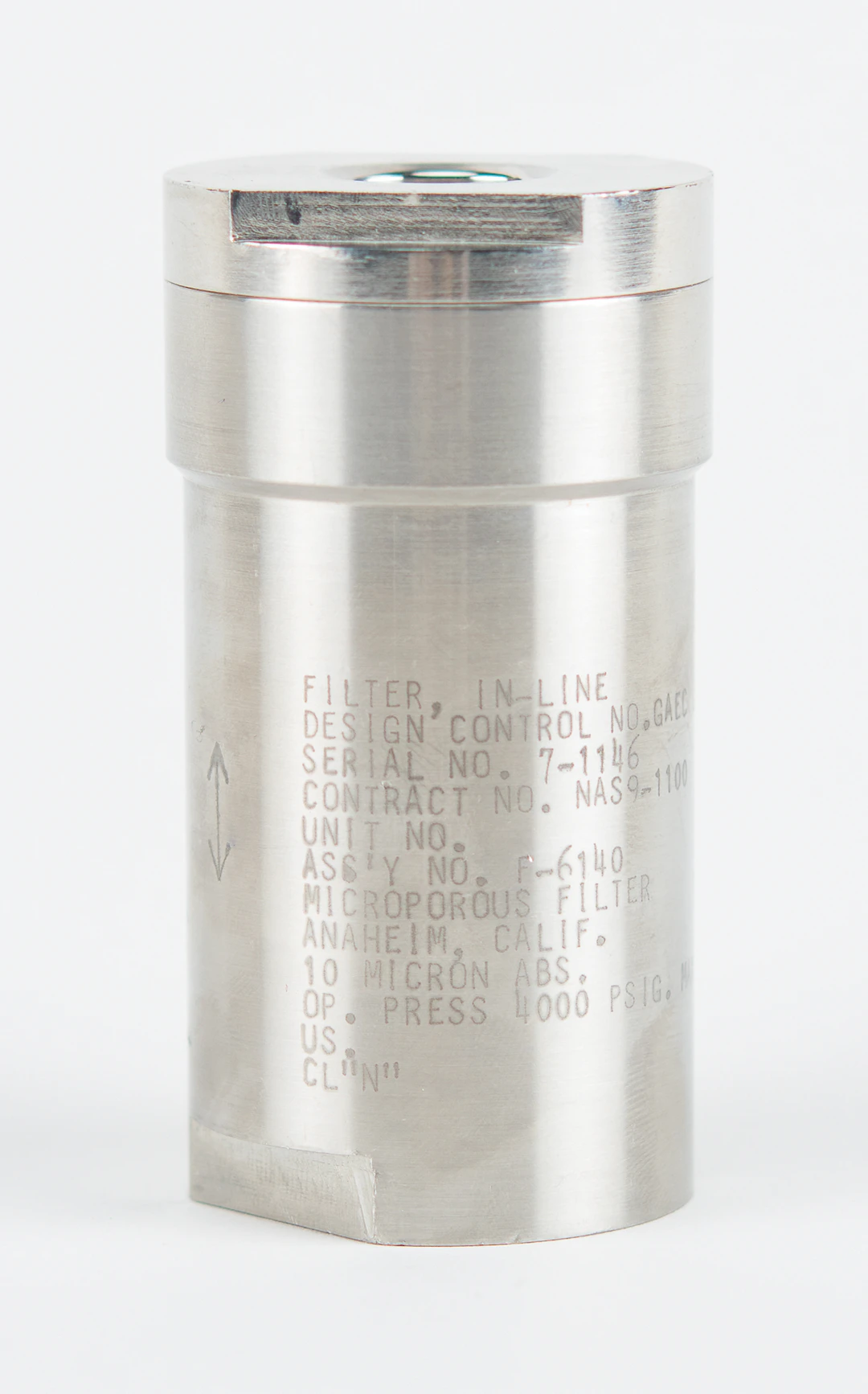 Apollo Command Module GSE Filter
