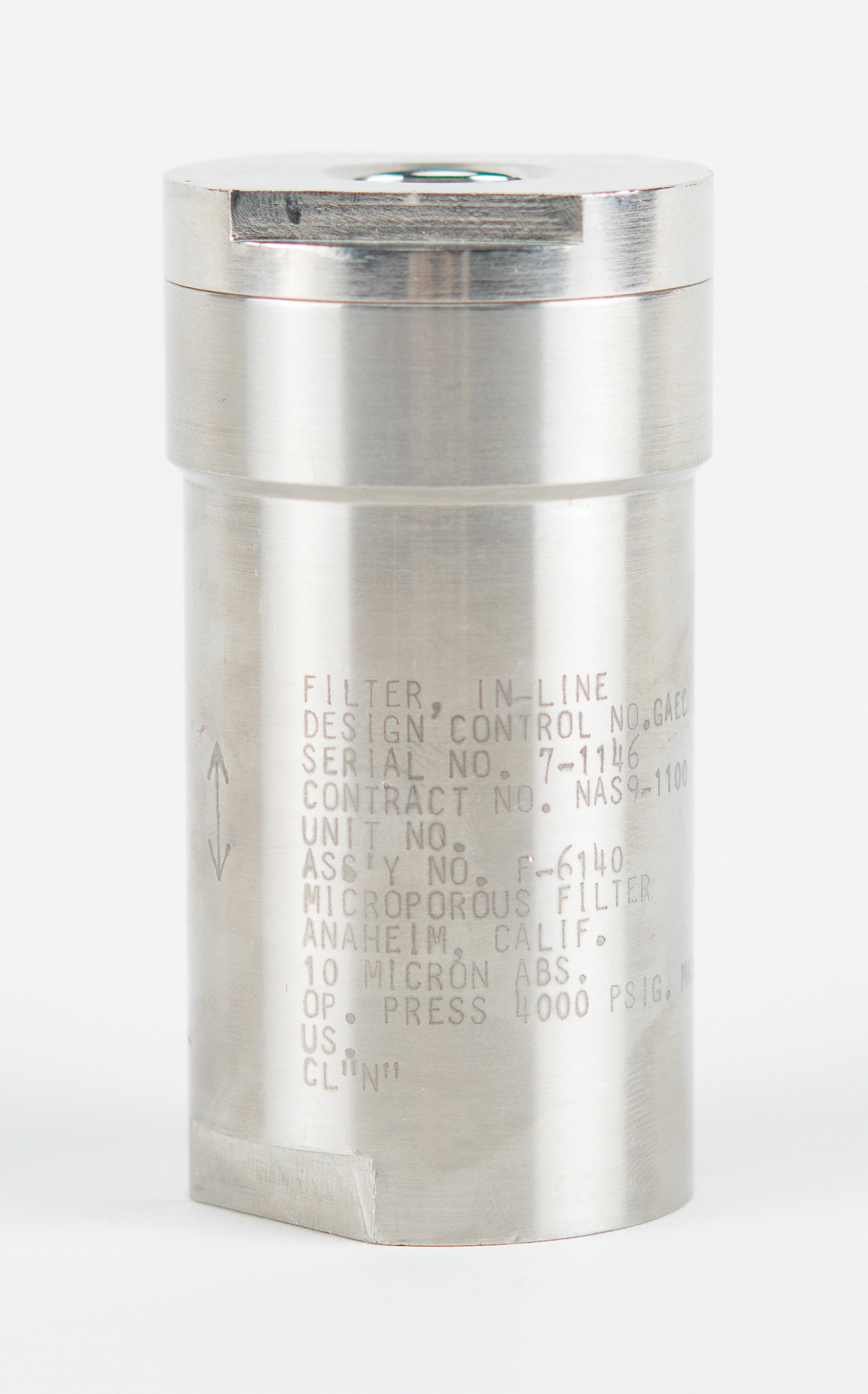 Apollo Command Module GSE Filter