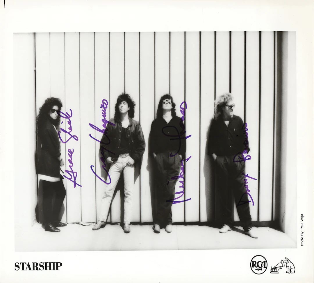 Jefferson Starship Signed Photograph