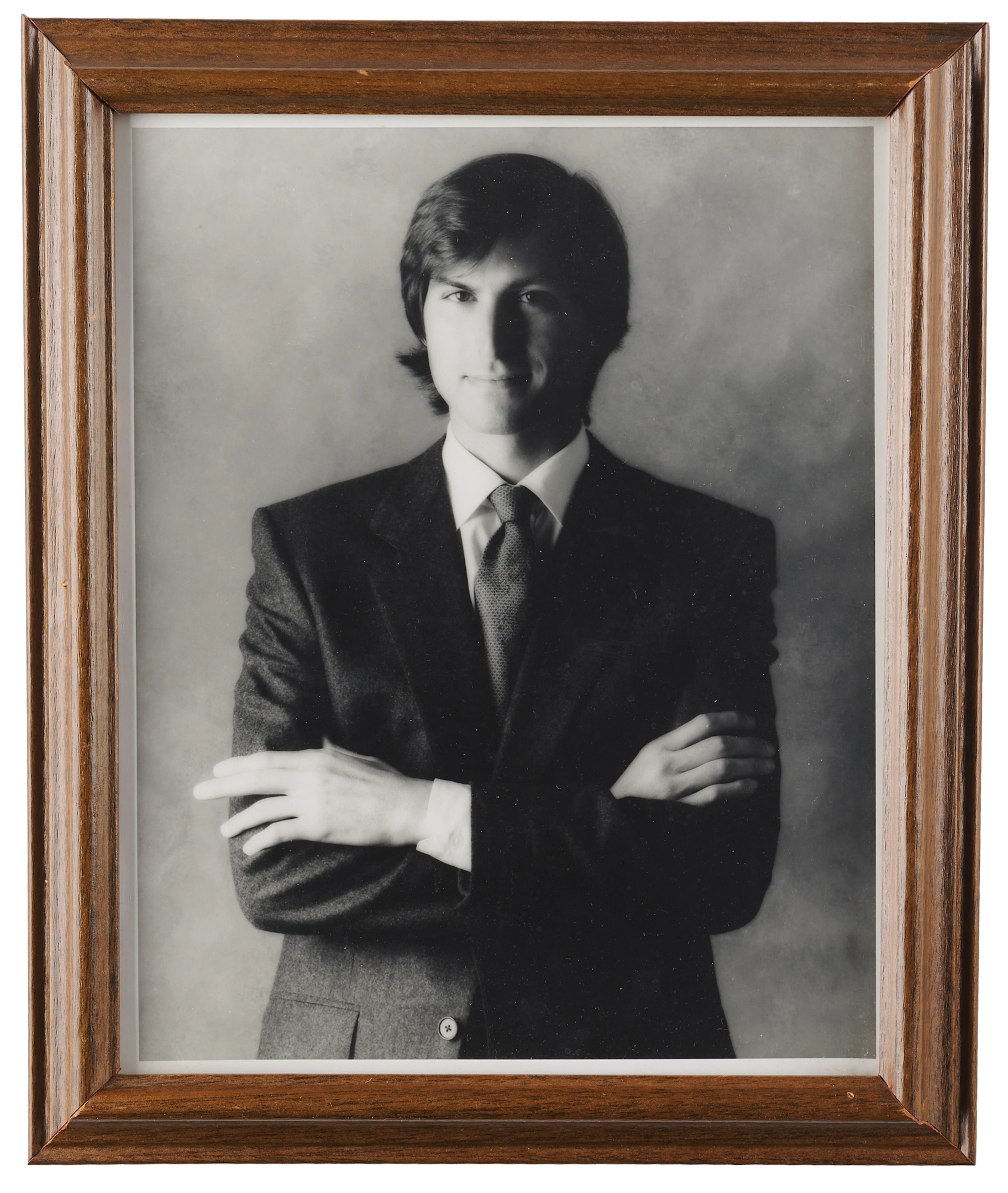 Steve Jobs Personally-Owned Apple Computer Portrait, Which Hung in
