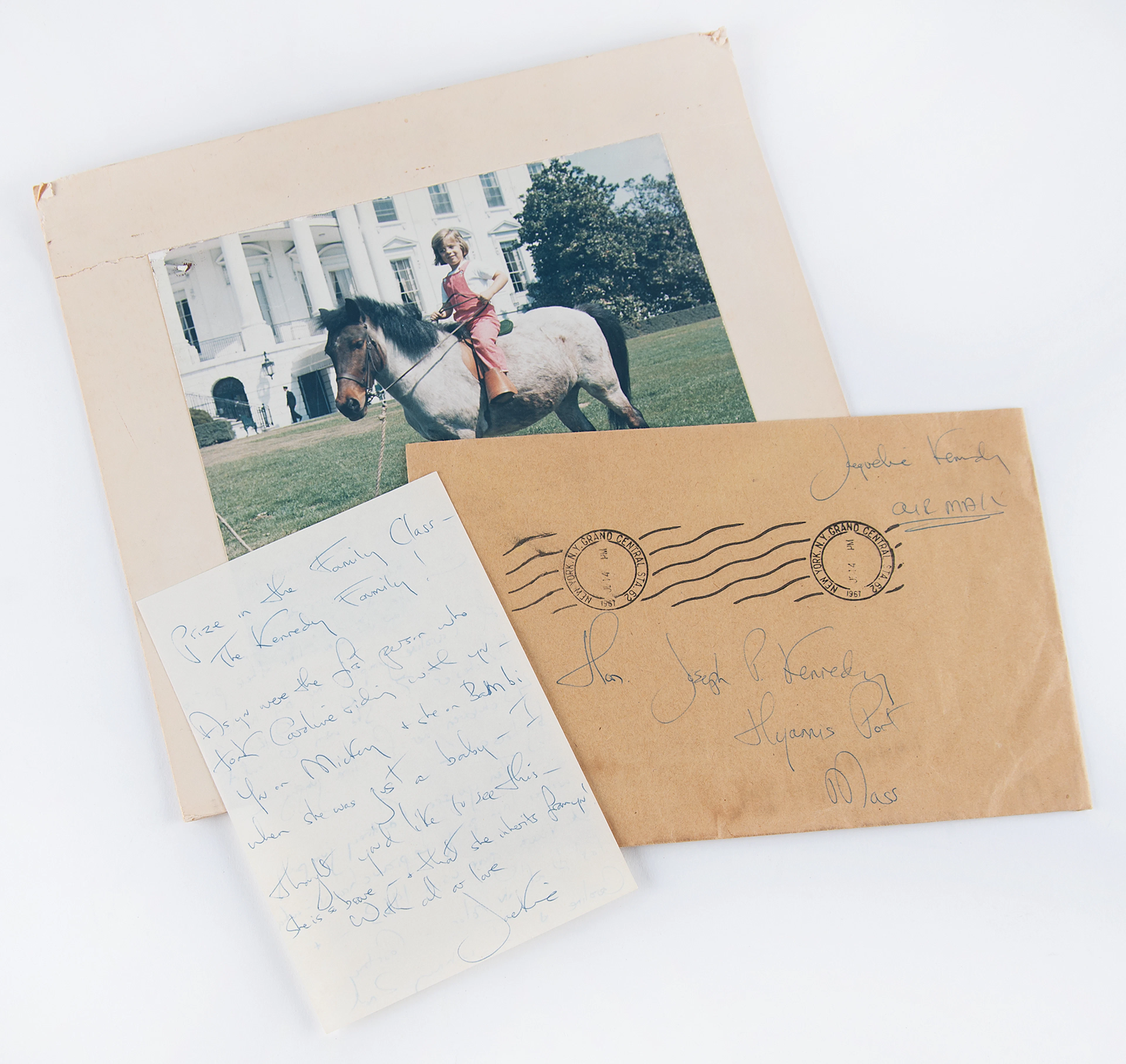Jacqueline Kennedy Autograph Letter Signed to Joseph P. Kennedy on