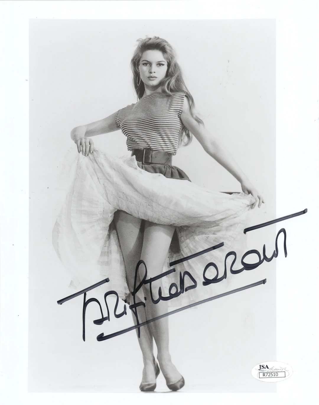 Brigitte Bardot Signed Photograph