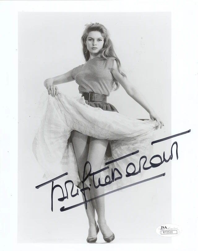 Brigitte Bardot Signed Photograph