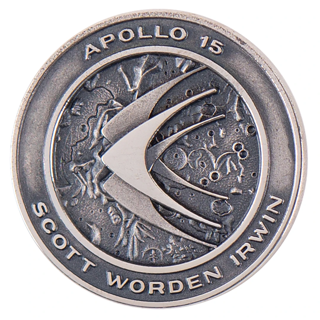 Apollo 15 Flown Robbins Medallion - From the Personal Collection of