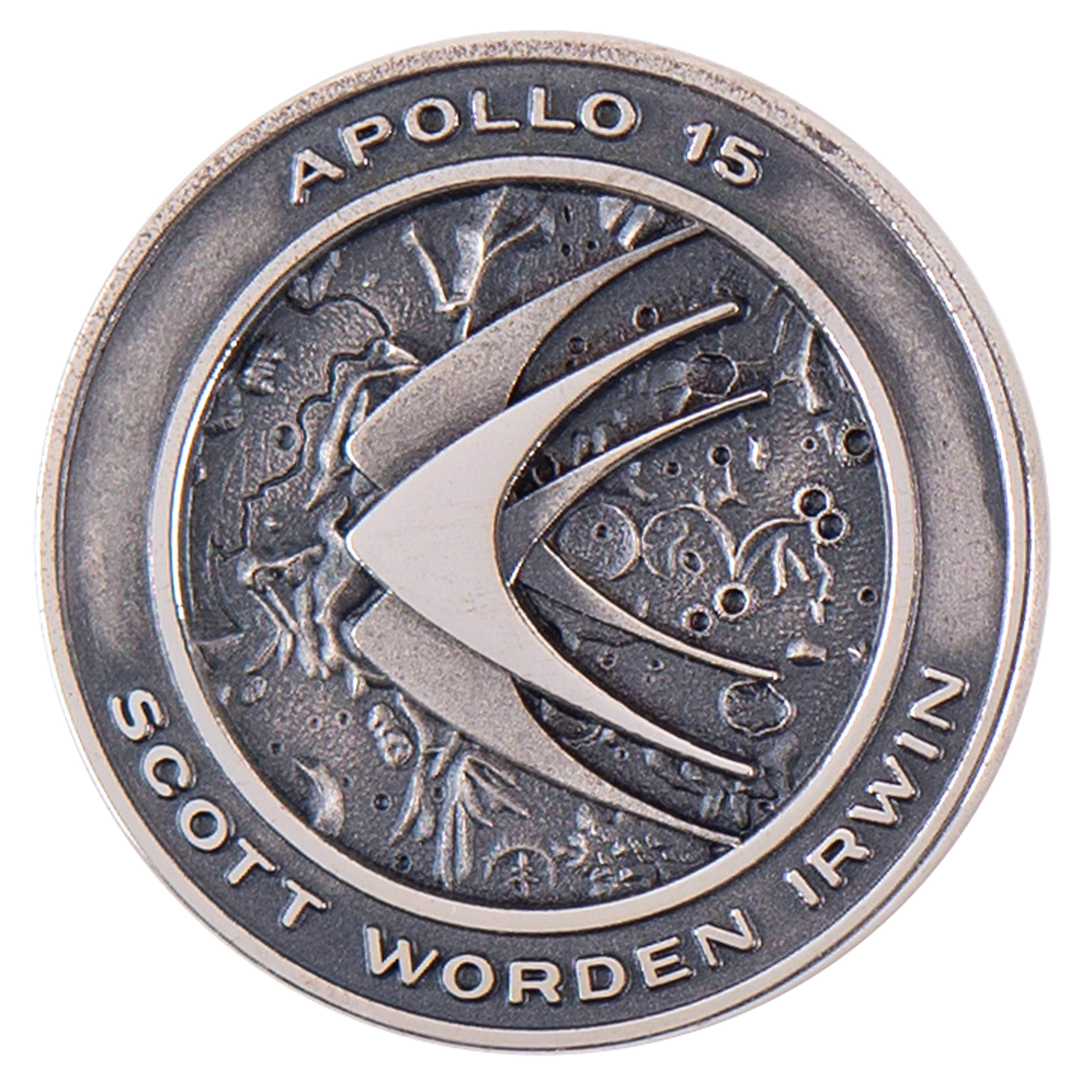 Apollo 15 Flown Robbins Medallion - From the Personal Collection of