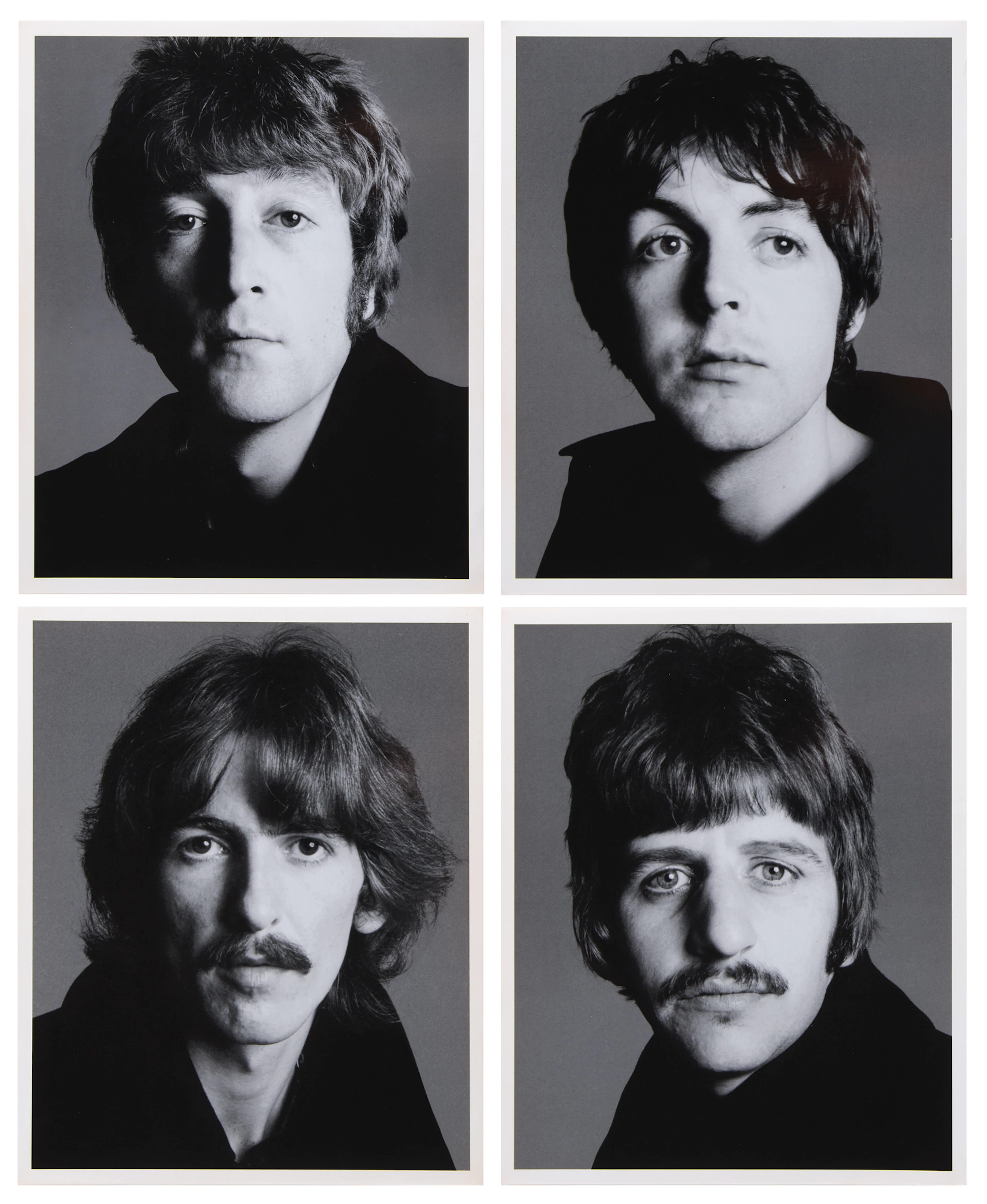 Beatles (4) Photographs by Richard Avedon – Individual Portraits from