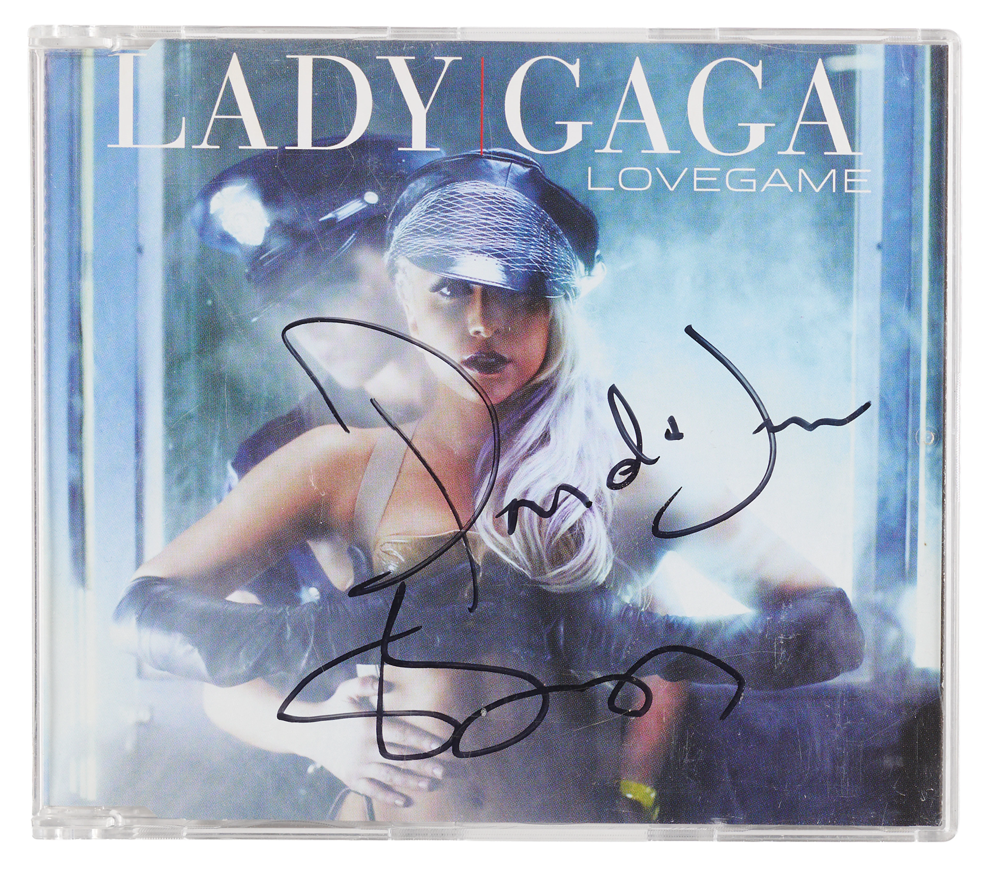 Lady Gaga Signed CD - Lovegame