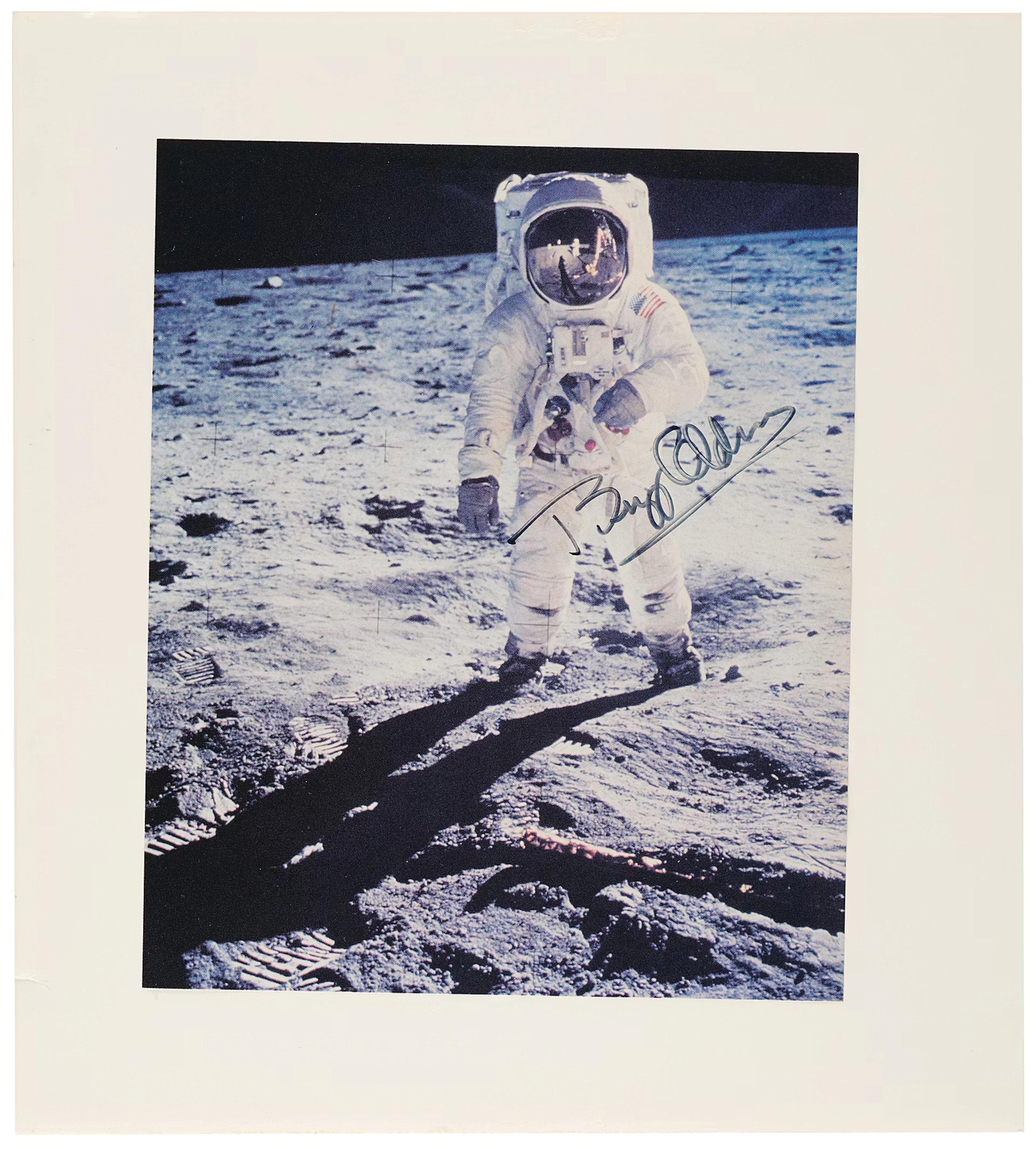 Buzz Aldrin Signed Photograph