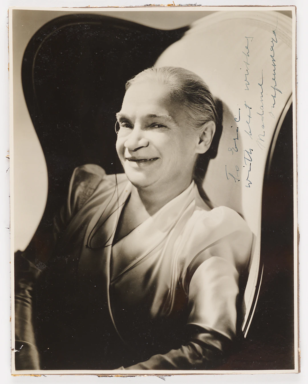 Maria Ouspenskaya Signed Photograph