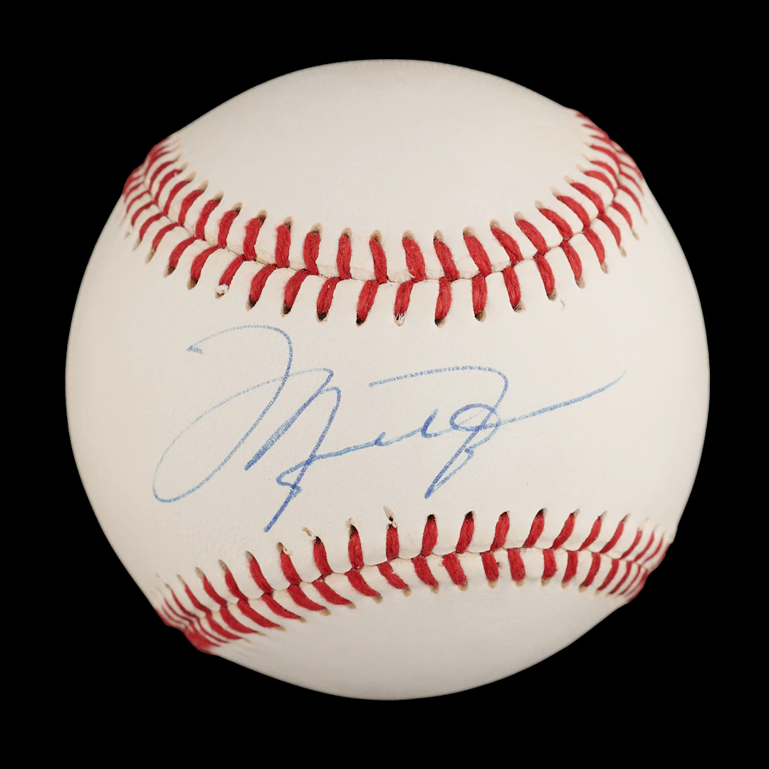 Michael Jordan Signed Baseball