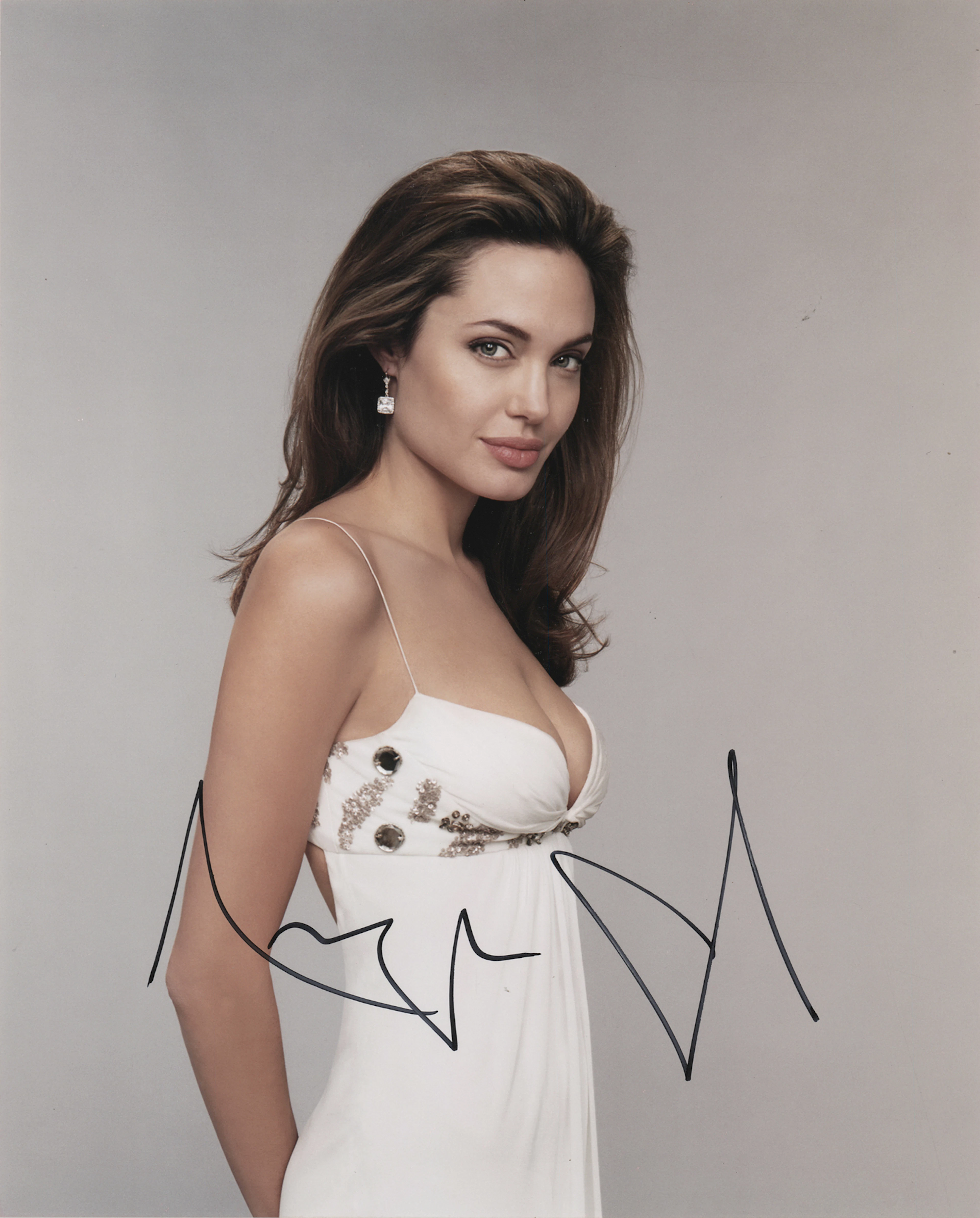 Angelina Jolie Signed Photograph