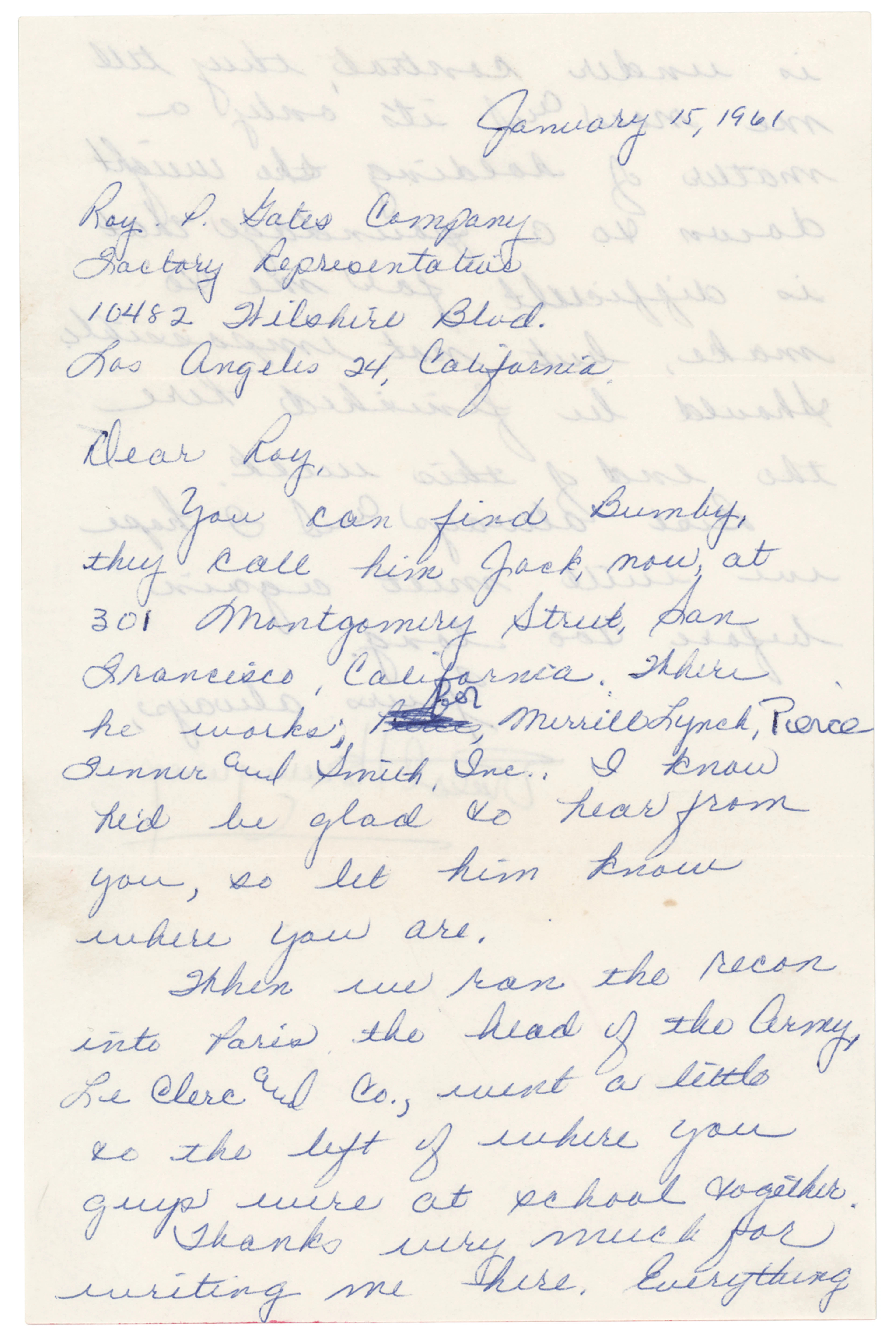 Ernest Hemingway Letter Signed from Mayo Clinic, 1961 - One of Hemingway's