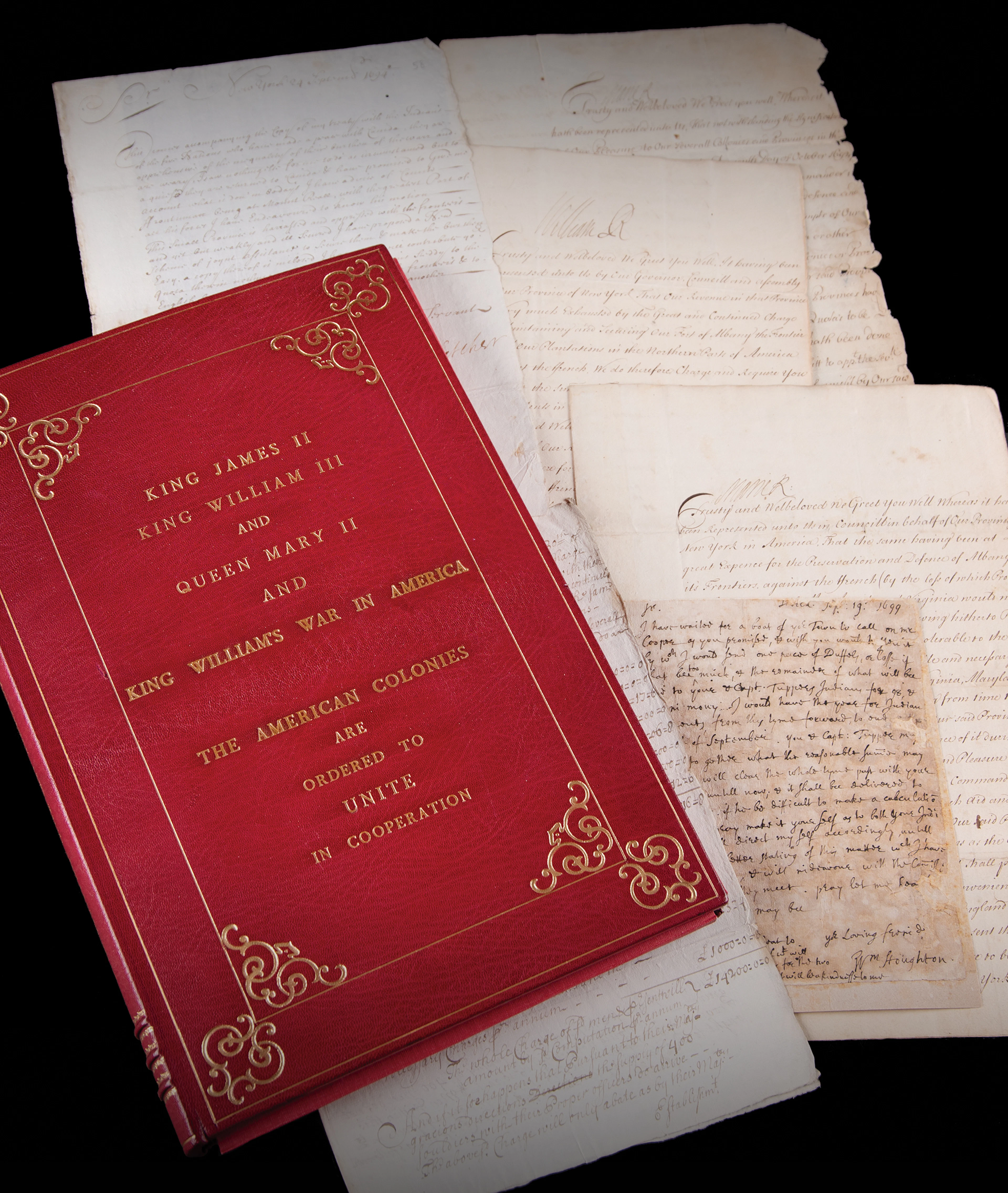 King William's War: Archive of Letters and Documents Signed by King