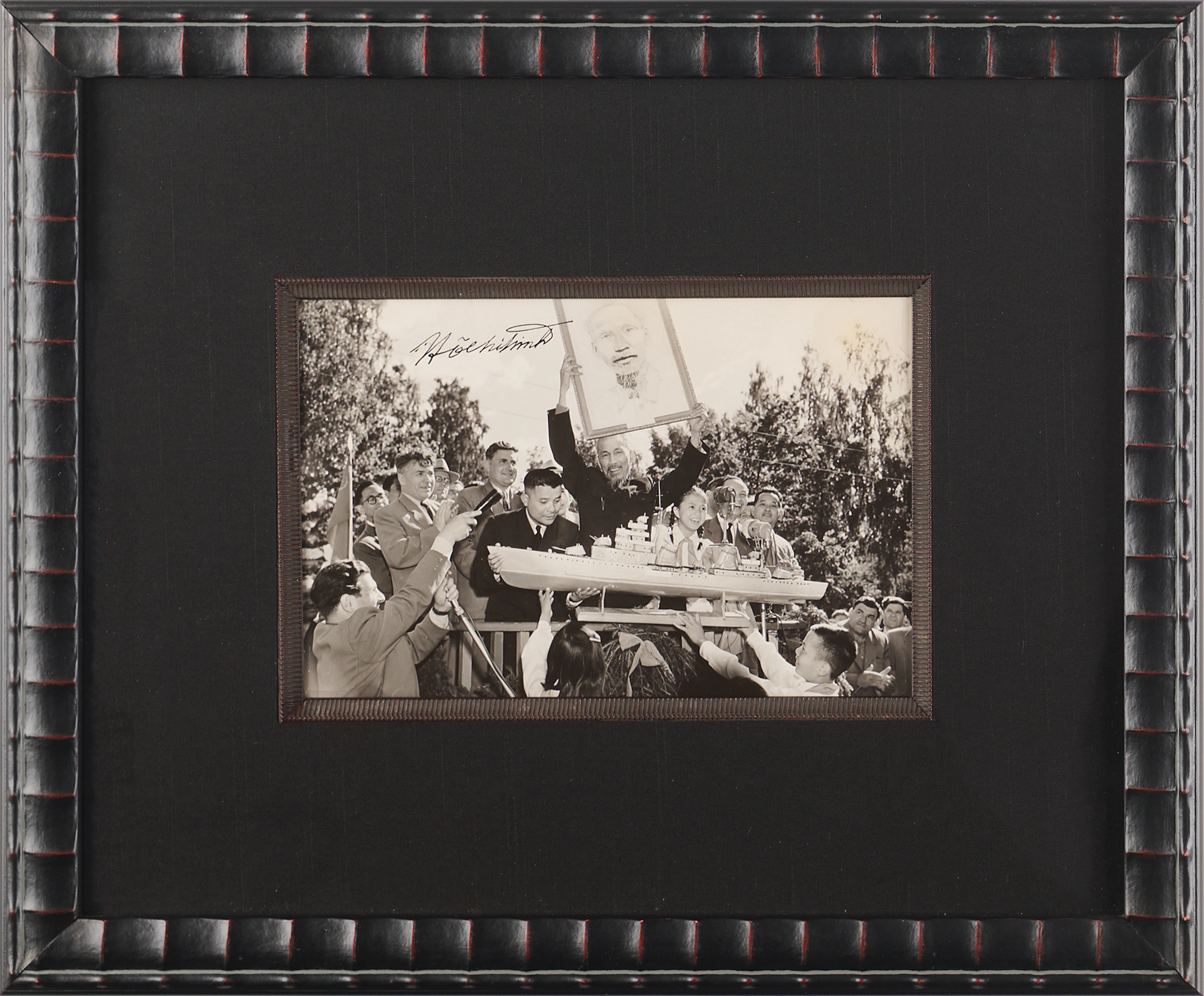 Ho Chi Minh Signed Photograph