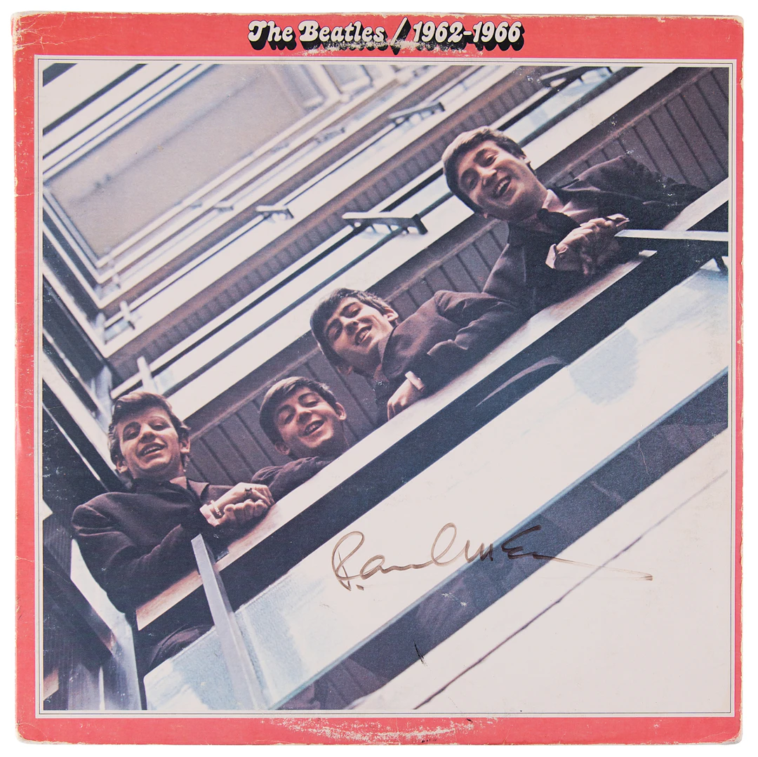 Beatles: Paul McCartney Signed Album - 1962–1966 (Red Album)