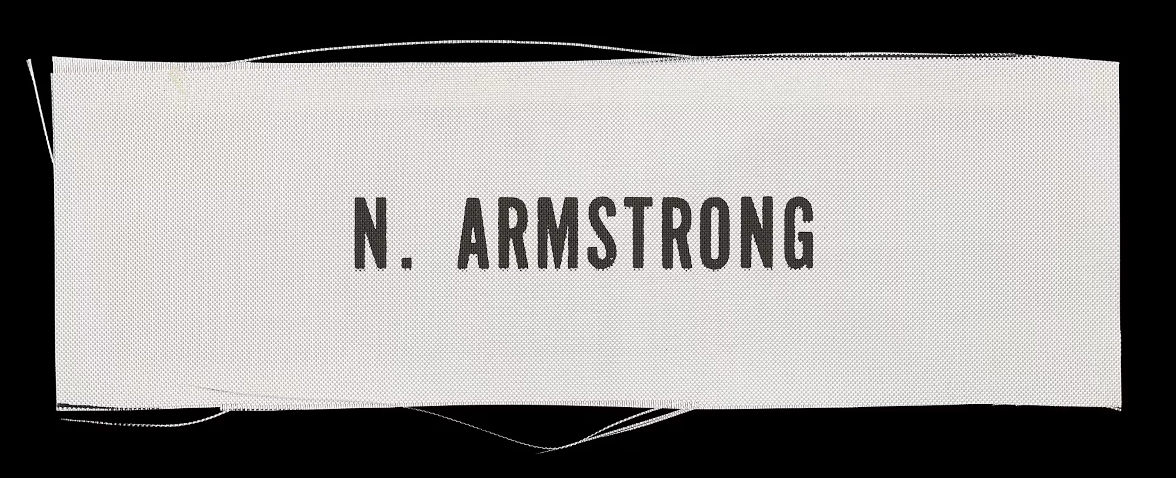 Neil Armstrong Beta Cloth Name Patch