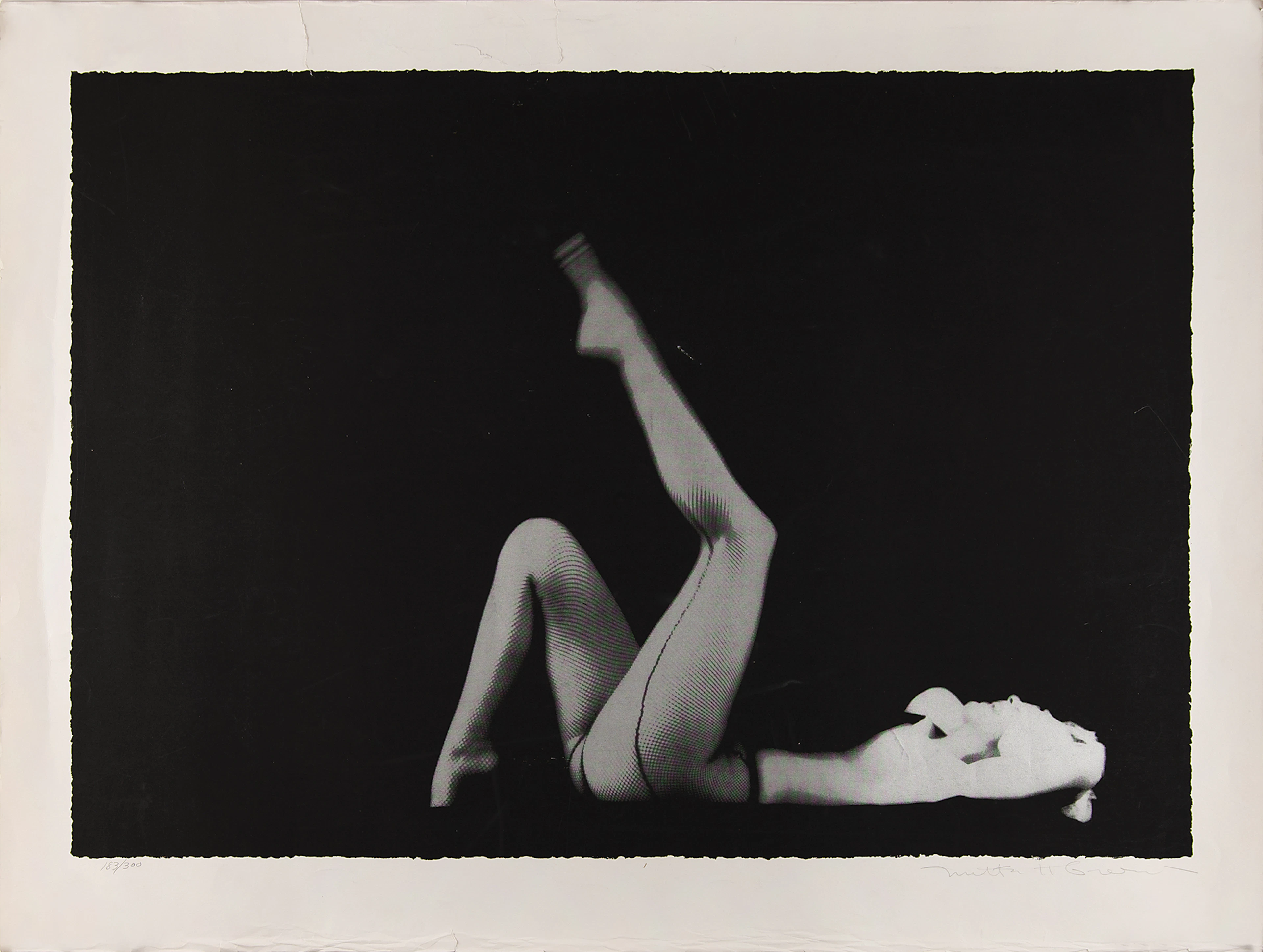 Marilyn Monroe: Milton Greene Oversized Signed Silkscreen Print from