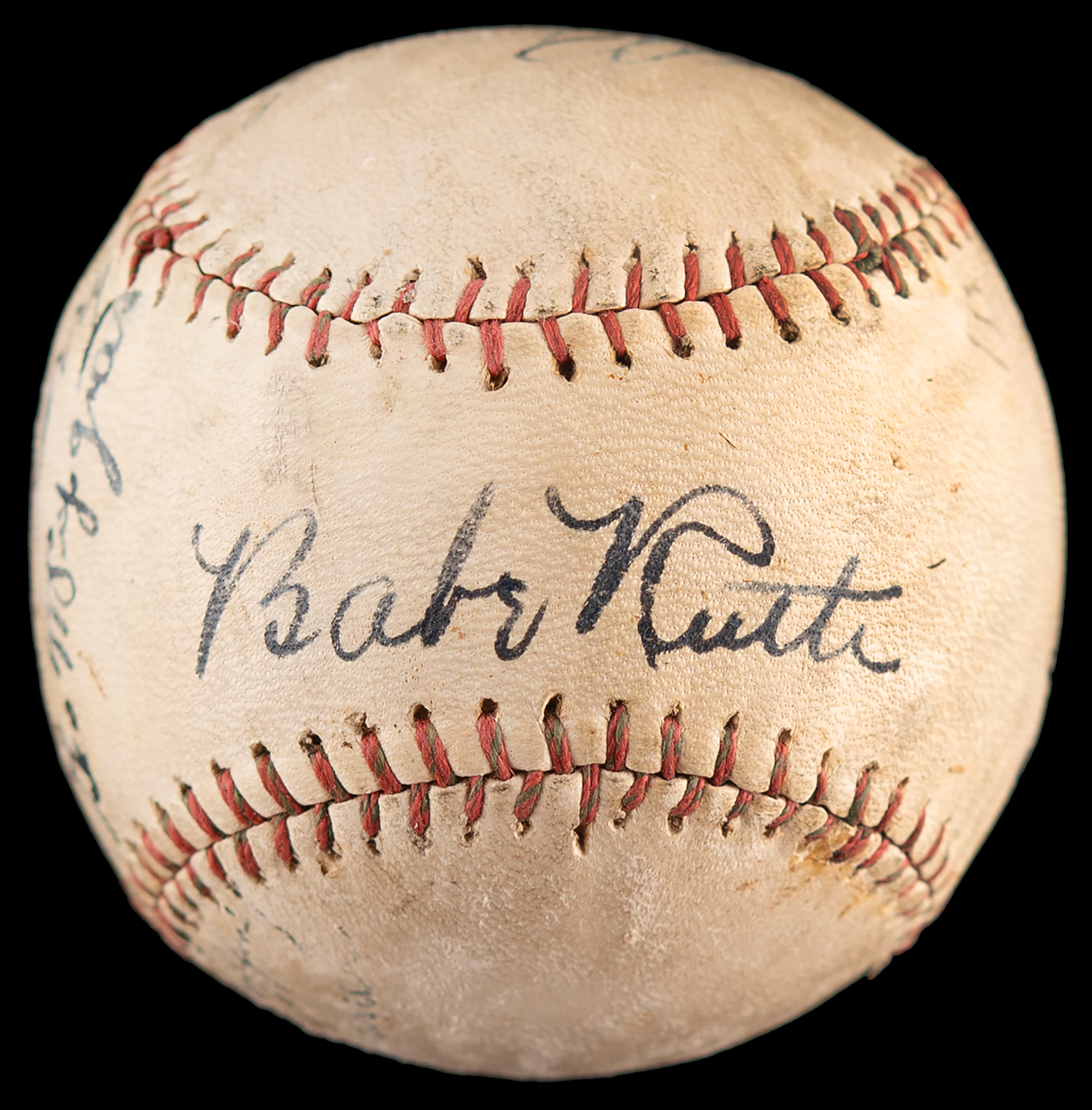 Babe Ruth and Lou Gehrig Signed Baseball