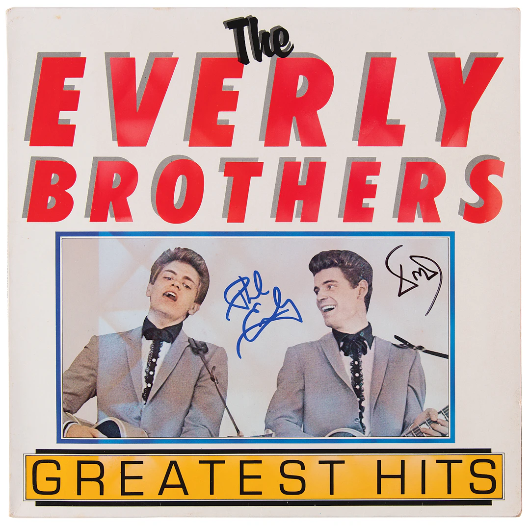 Everly Brothers Signed Album - Greatest Hits