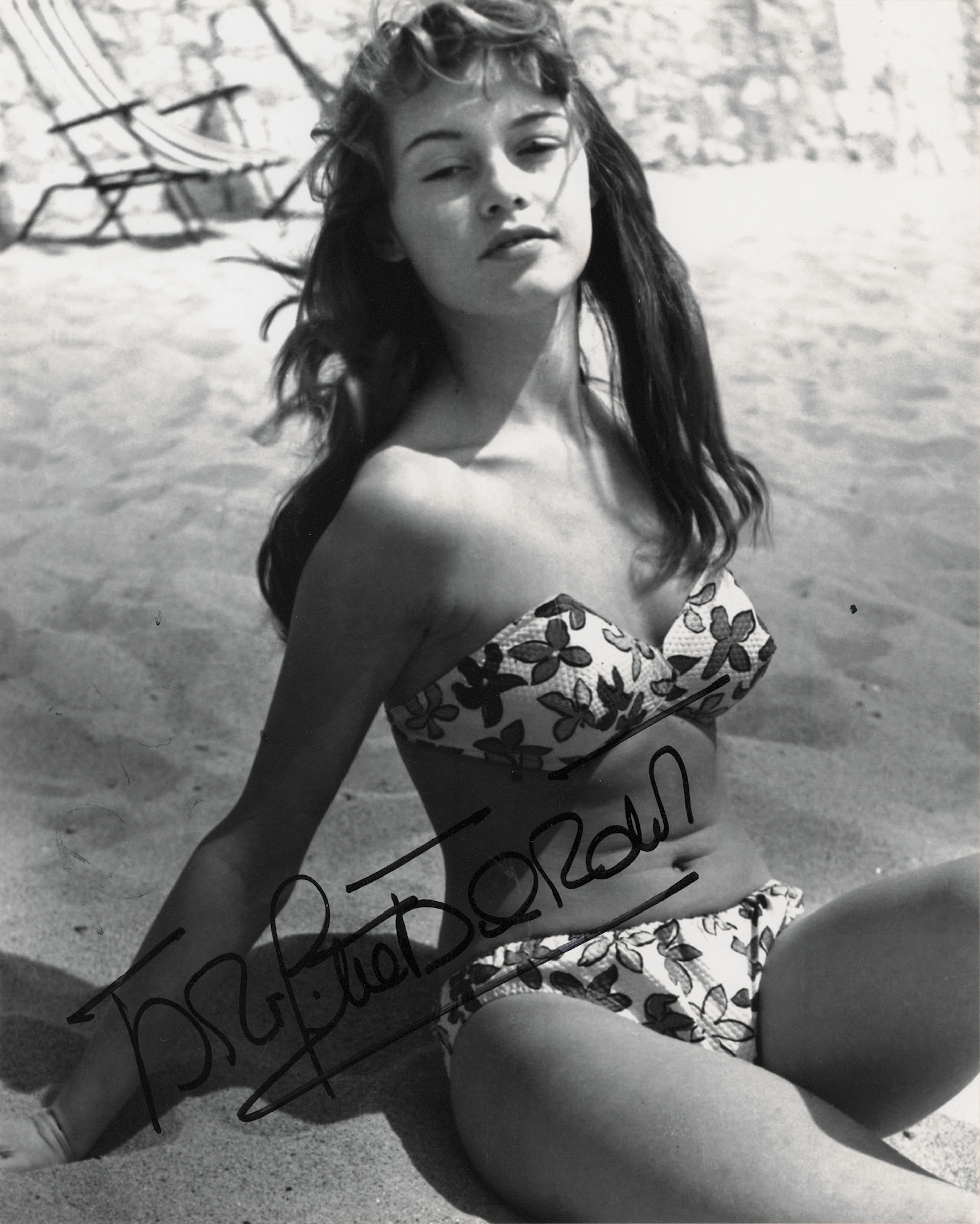 Brigitte Bardot Signed Photograph