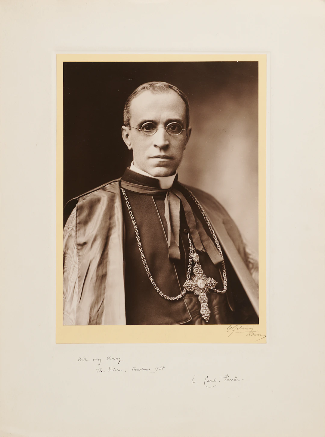 Pope Pius XII Signed Photograph