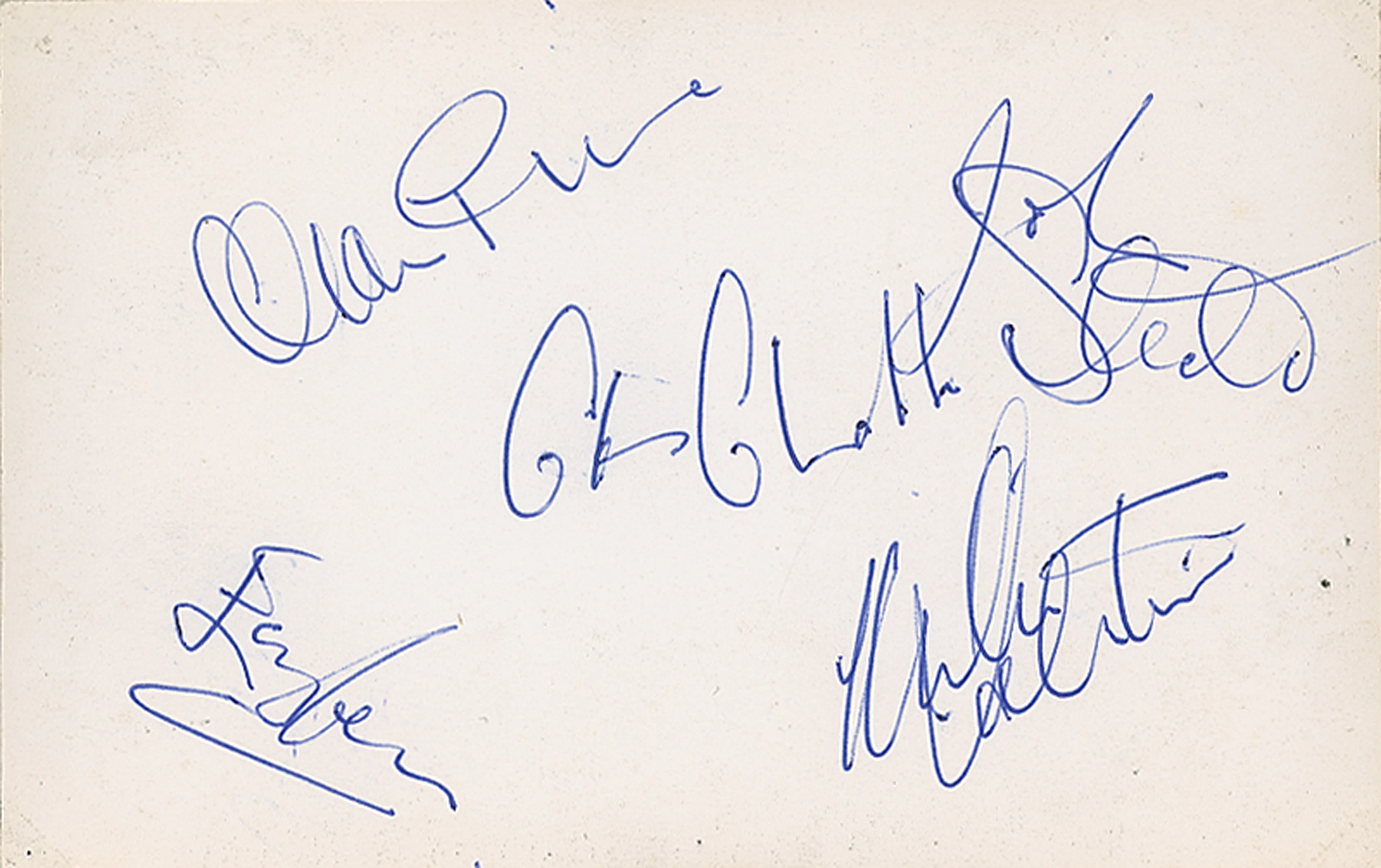 The Animals Signed Promo Photograph
