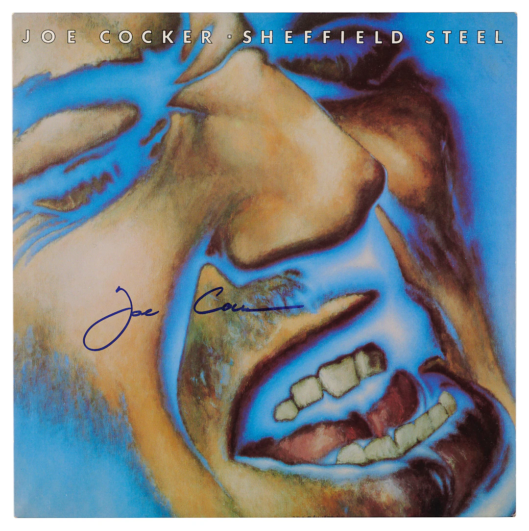 Joe Cocker Signed Album - Sheffield Steel