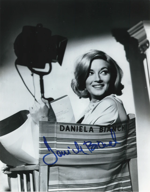 James Bond: Daniela Bianchi Signed Photograph