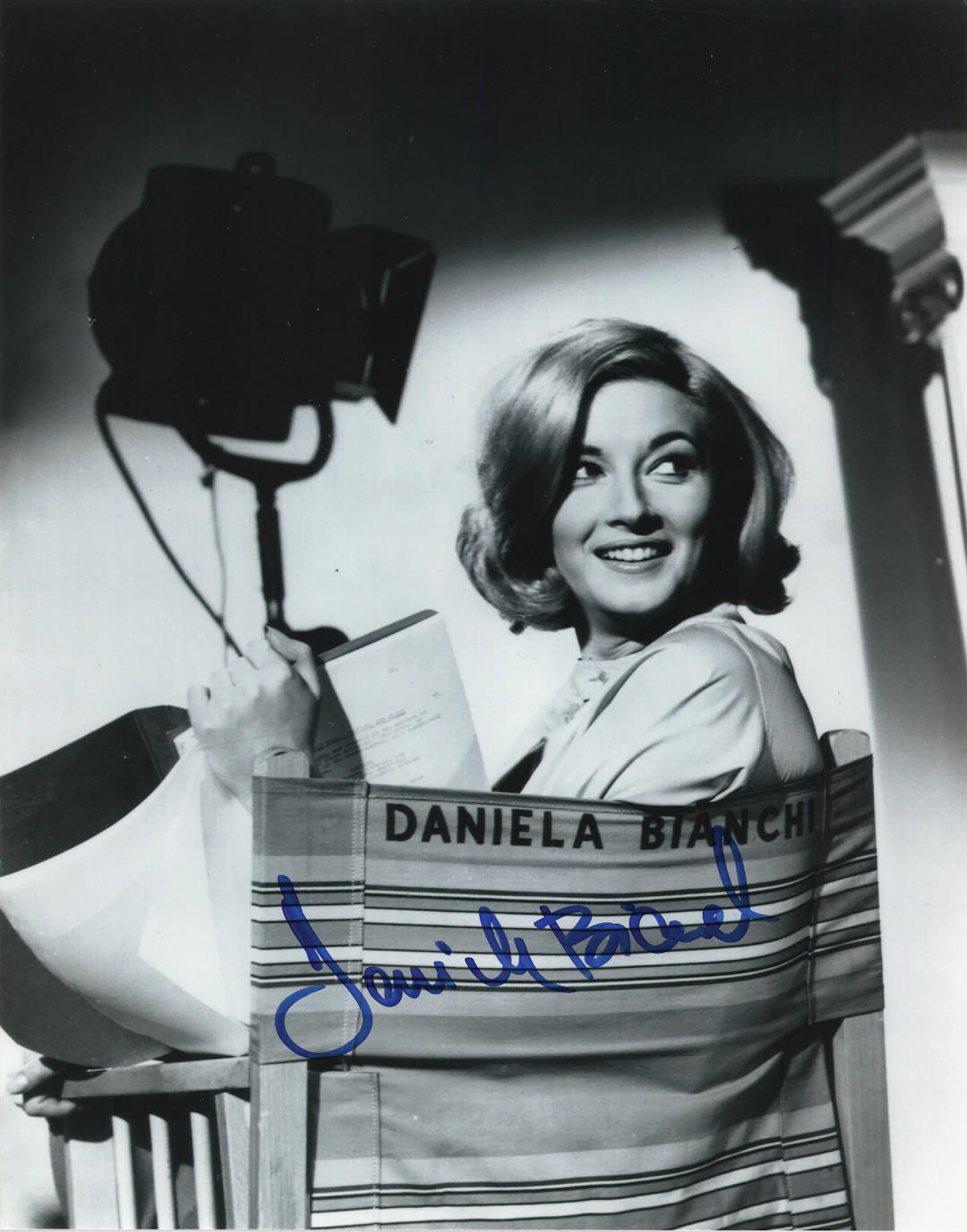 James Bond: Daniela Bianchi Signed Photograph
