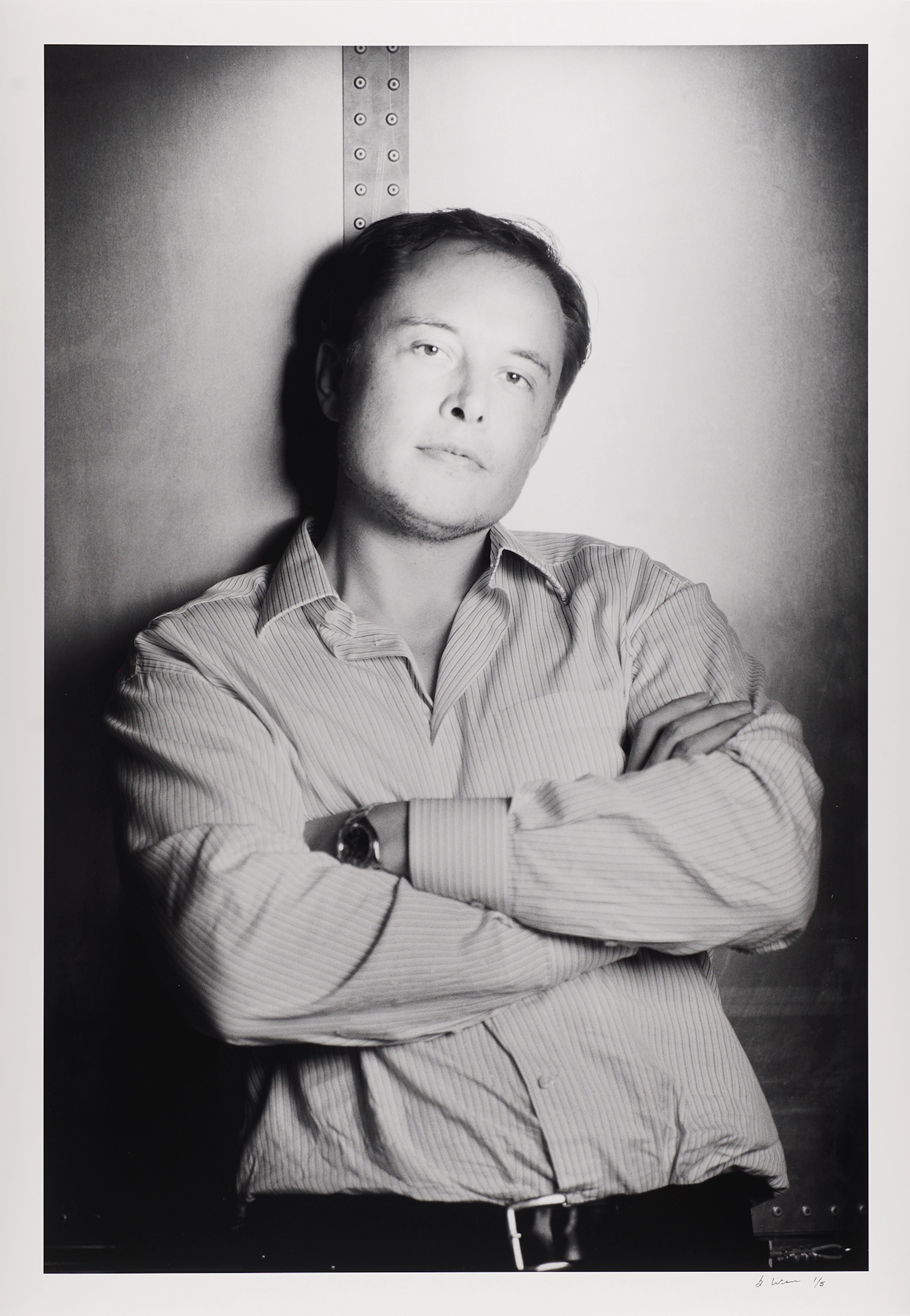 Elon Musk Original Photographic Print by Susan Werner - “The Portrait