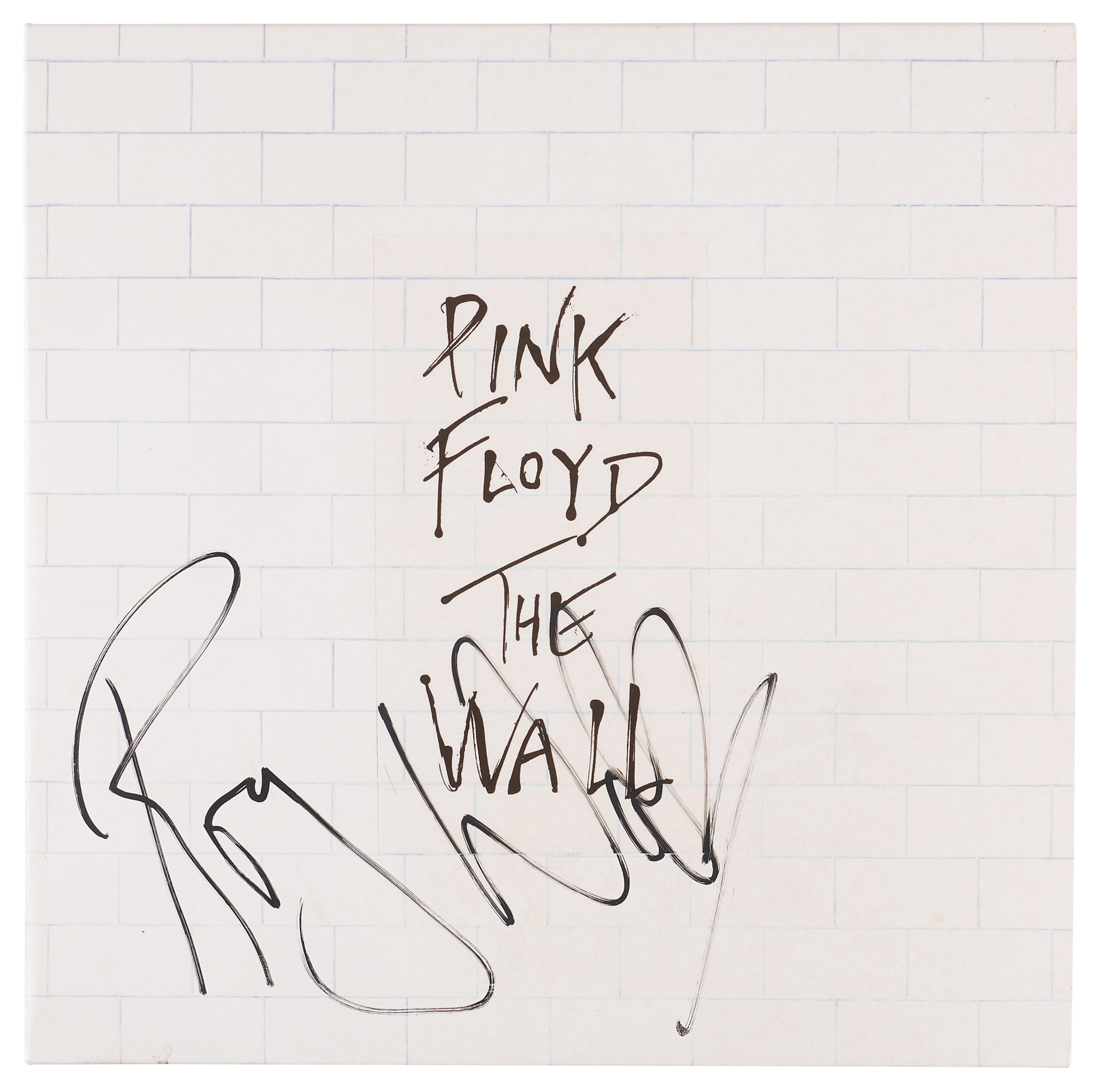 Pink Floyd: Roger Waters Signed Album - The Wall