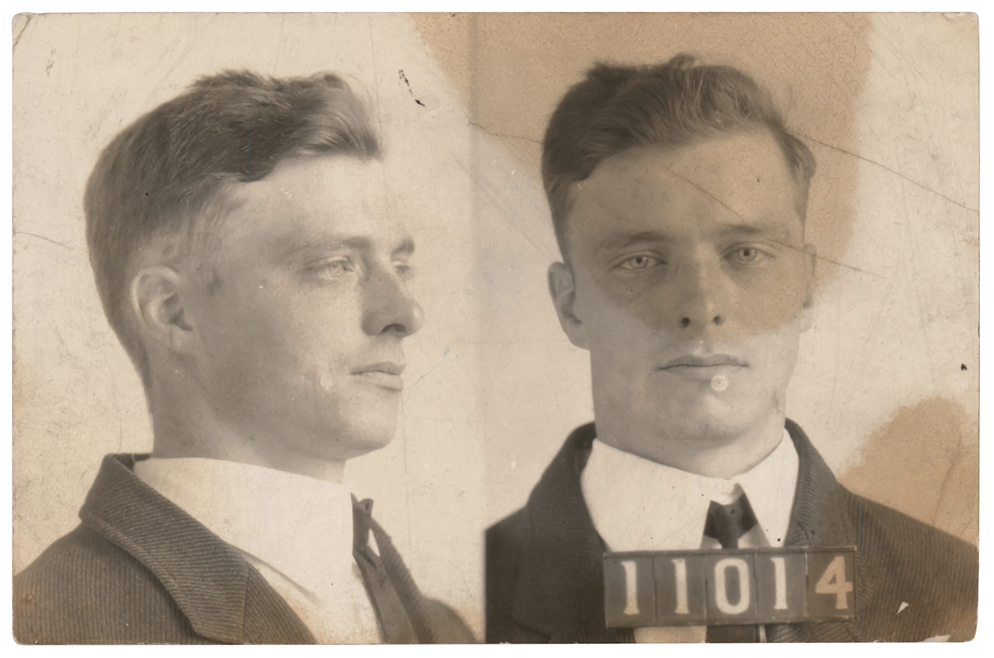 Dillinger Gang: Harry 'Pete' Pierpont Original Indiana State Prison