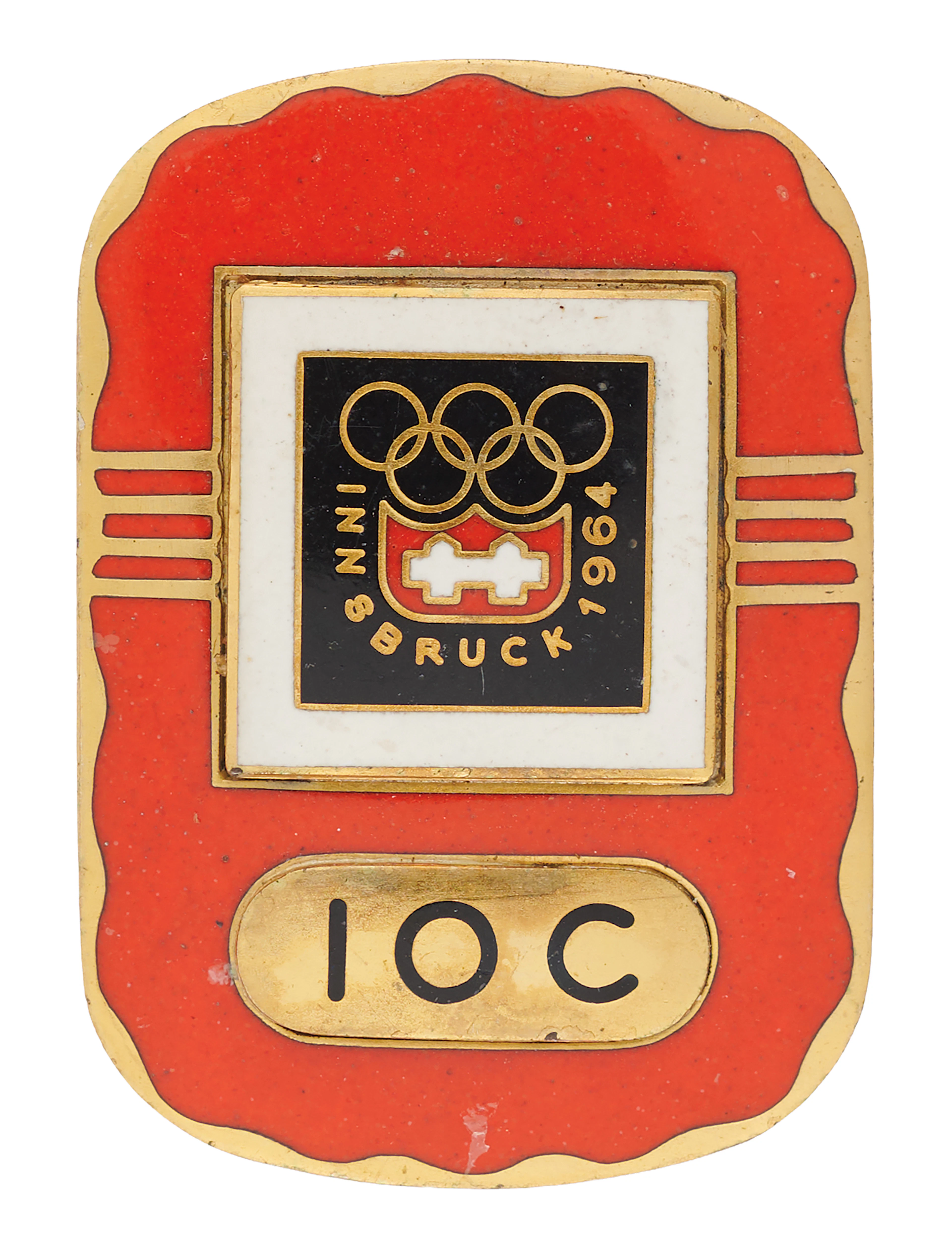 Innsbruck 1964 Winter Olympics IOC Official's Badge