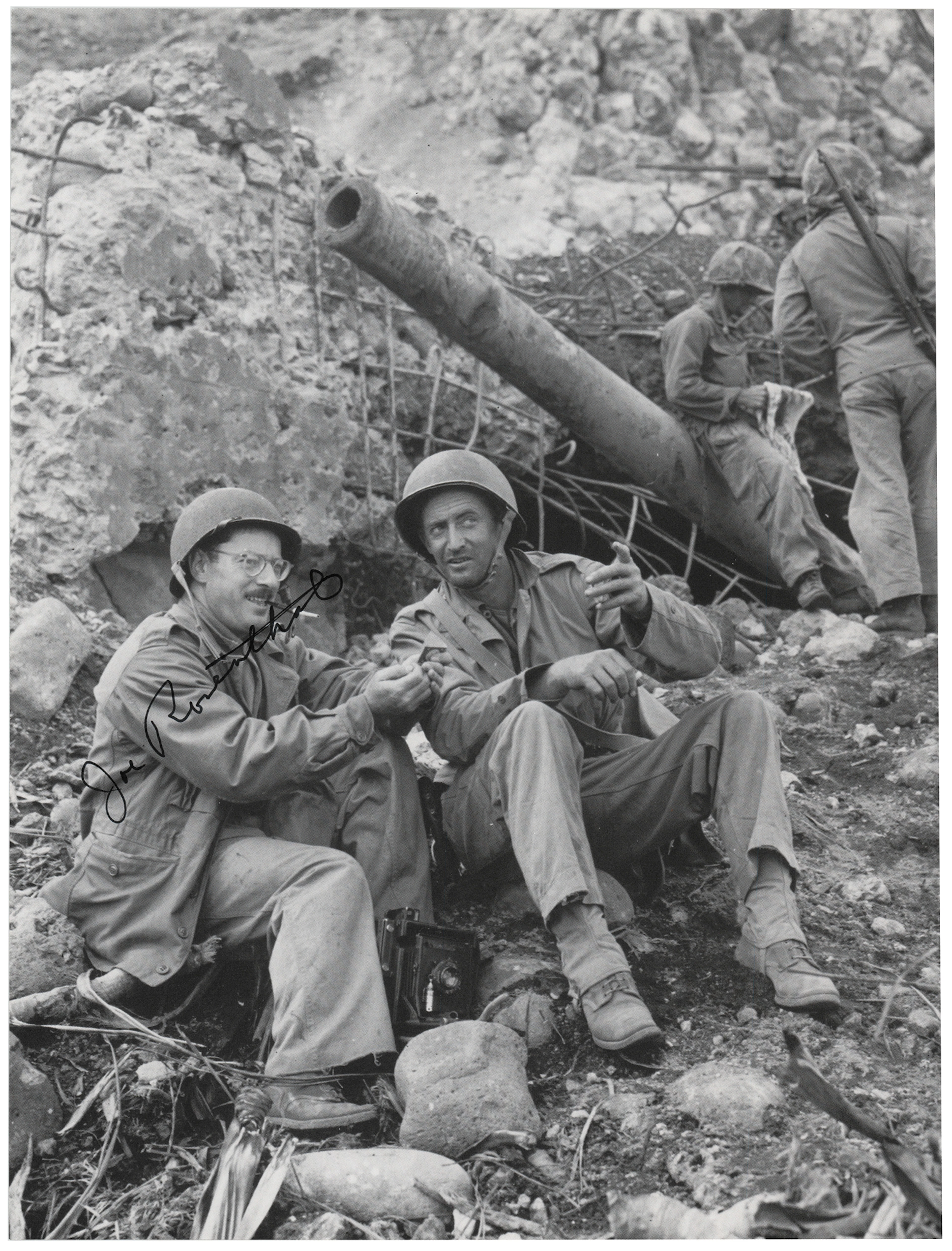 Iwo Jima: Joe Rosenthal Signed Photograph