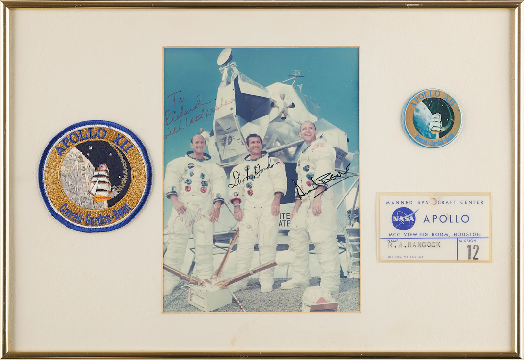 Apollo 12 Signed Photograph