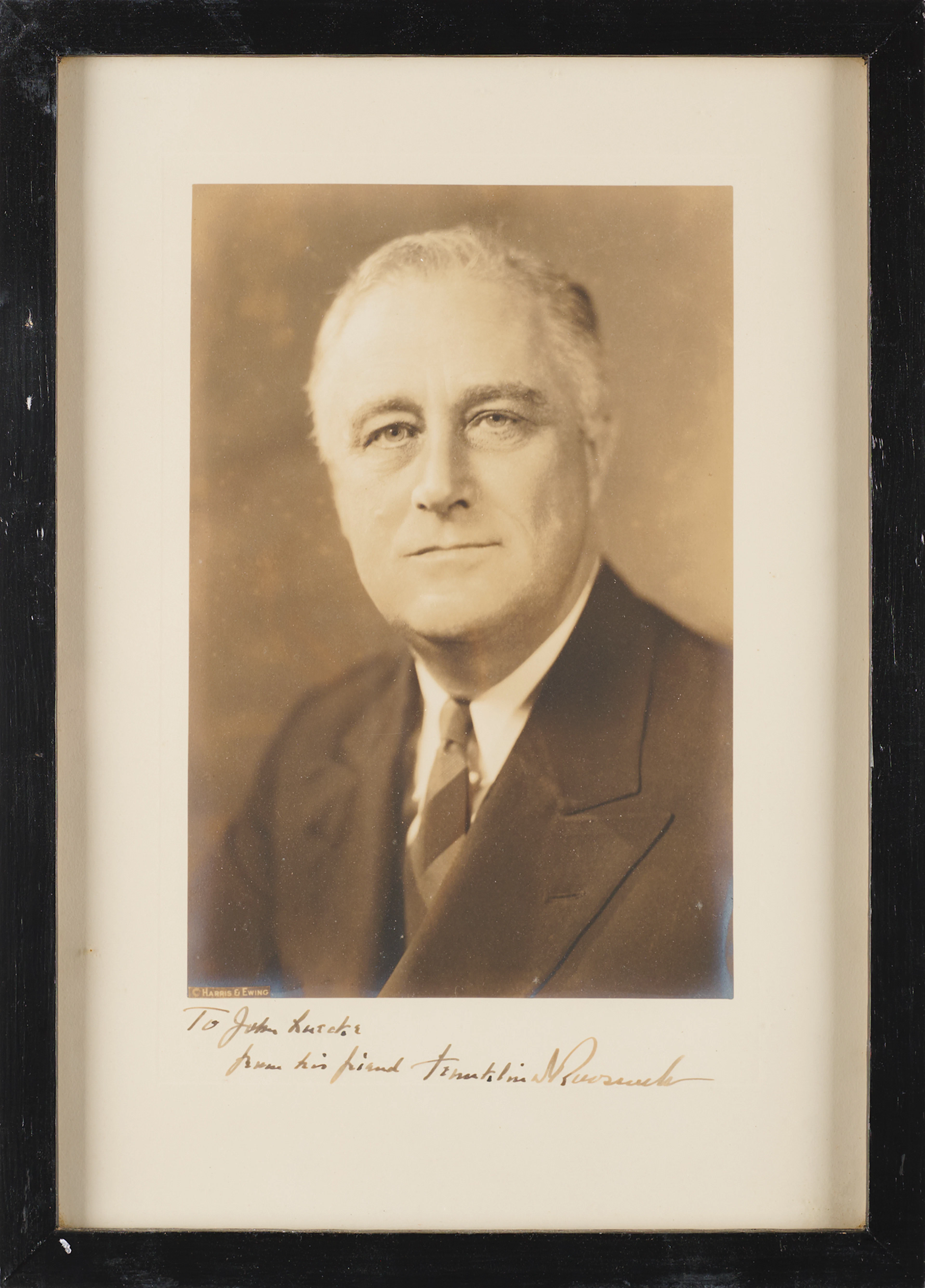 Franklin D. Roosevelt Oversized Signed Photograph