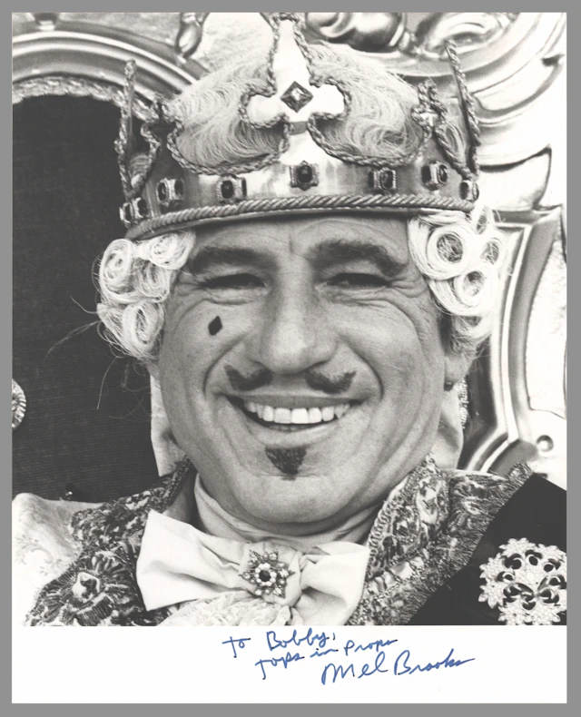 Mel Brooks Signed Photograph