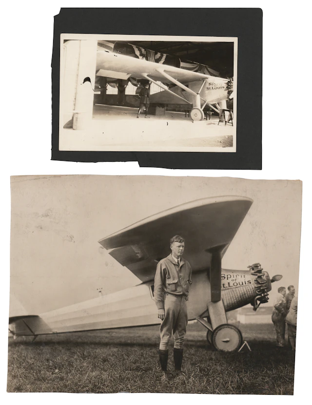 Charles Lindbergh (2) Original Vintage Photographs