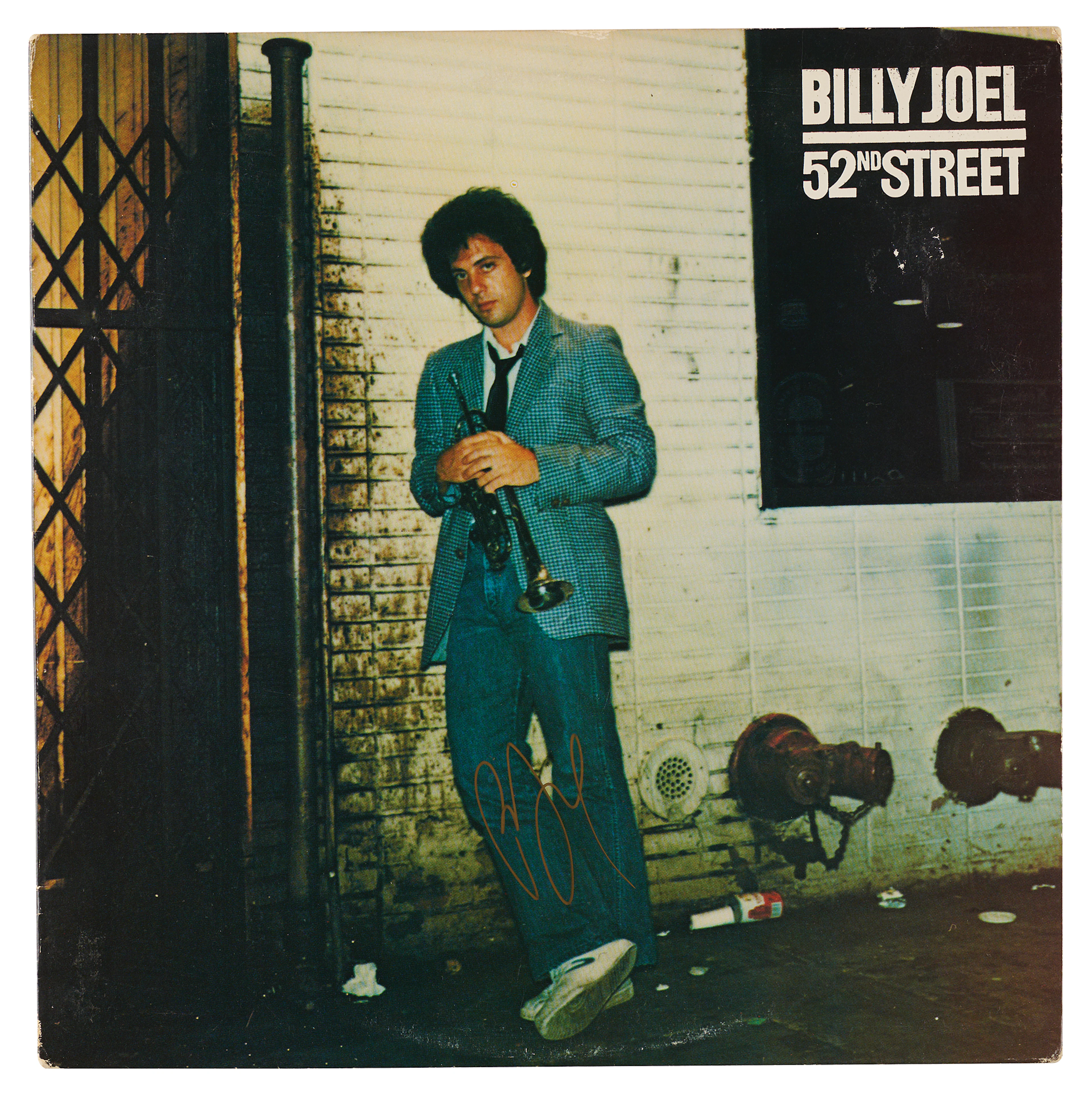 Billy Joel Signed Album - 52nd Street