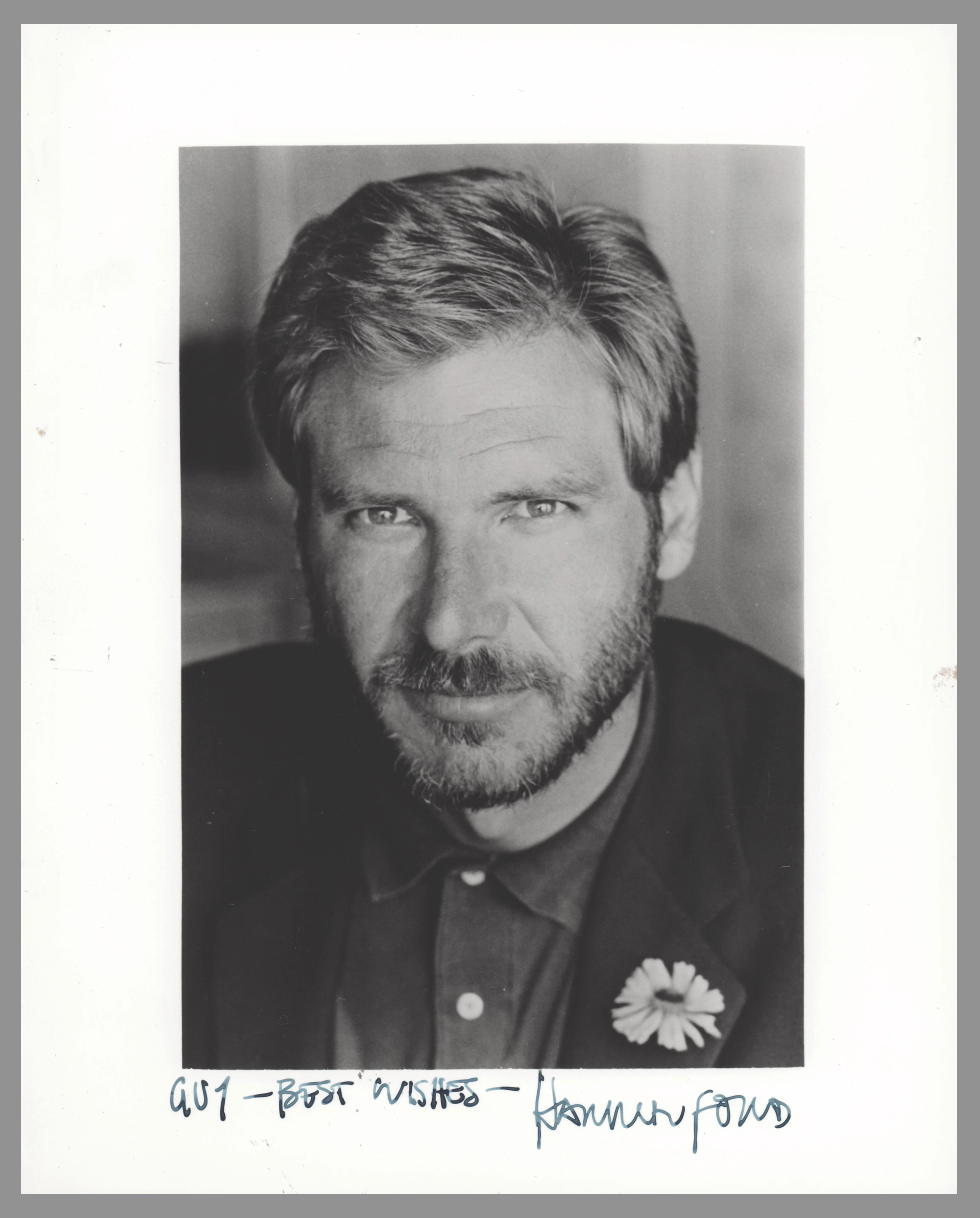 Harrison Ford Signed Photograph