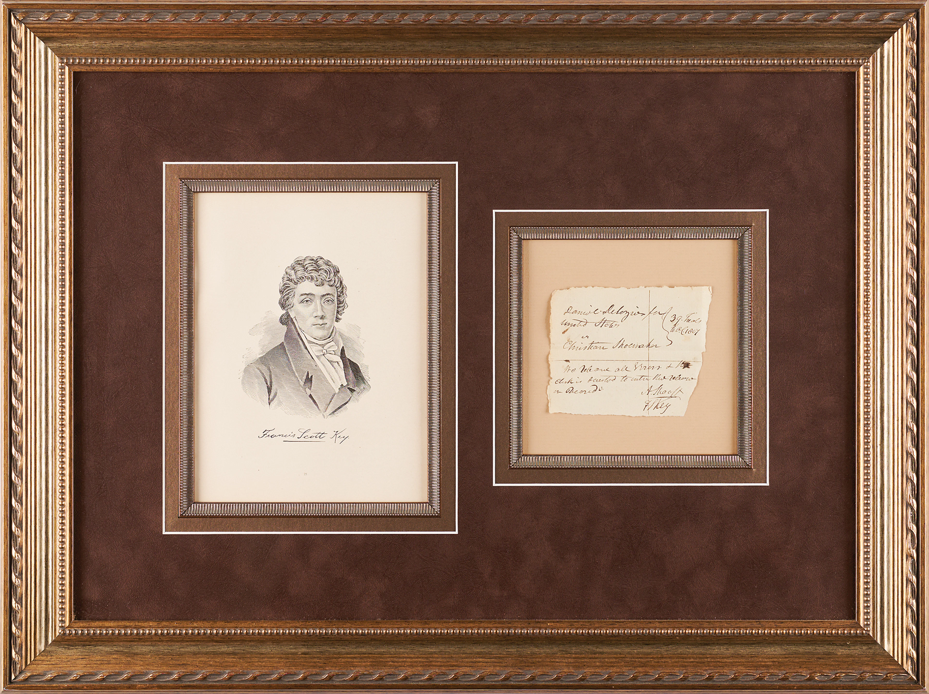 Francis Scott Key Document Signed