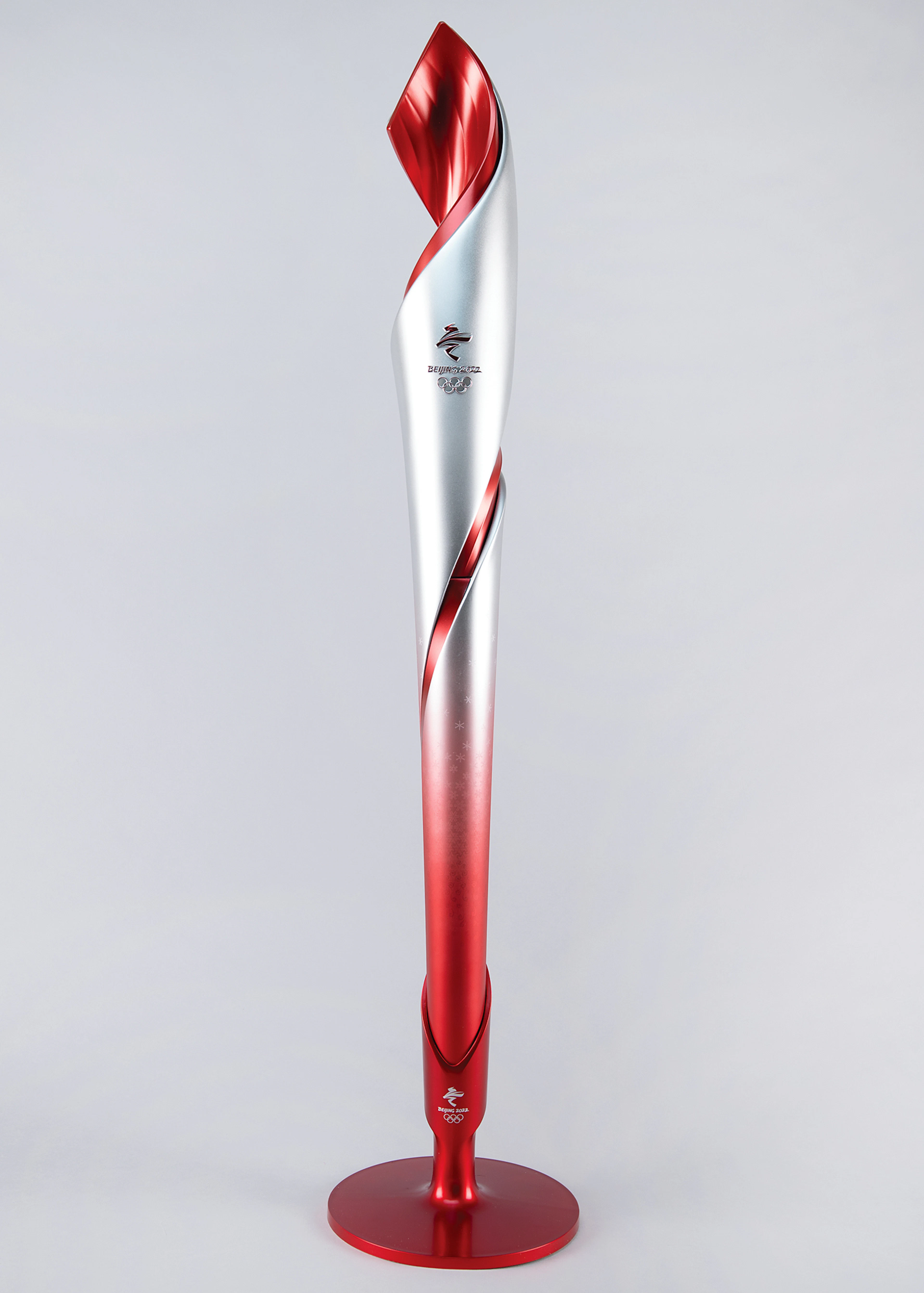 Beijing 2022 Winter Olympics Torch and Display Base