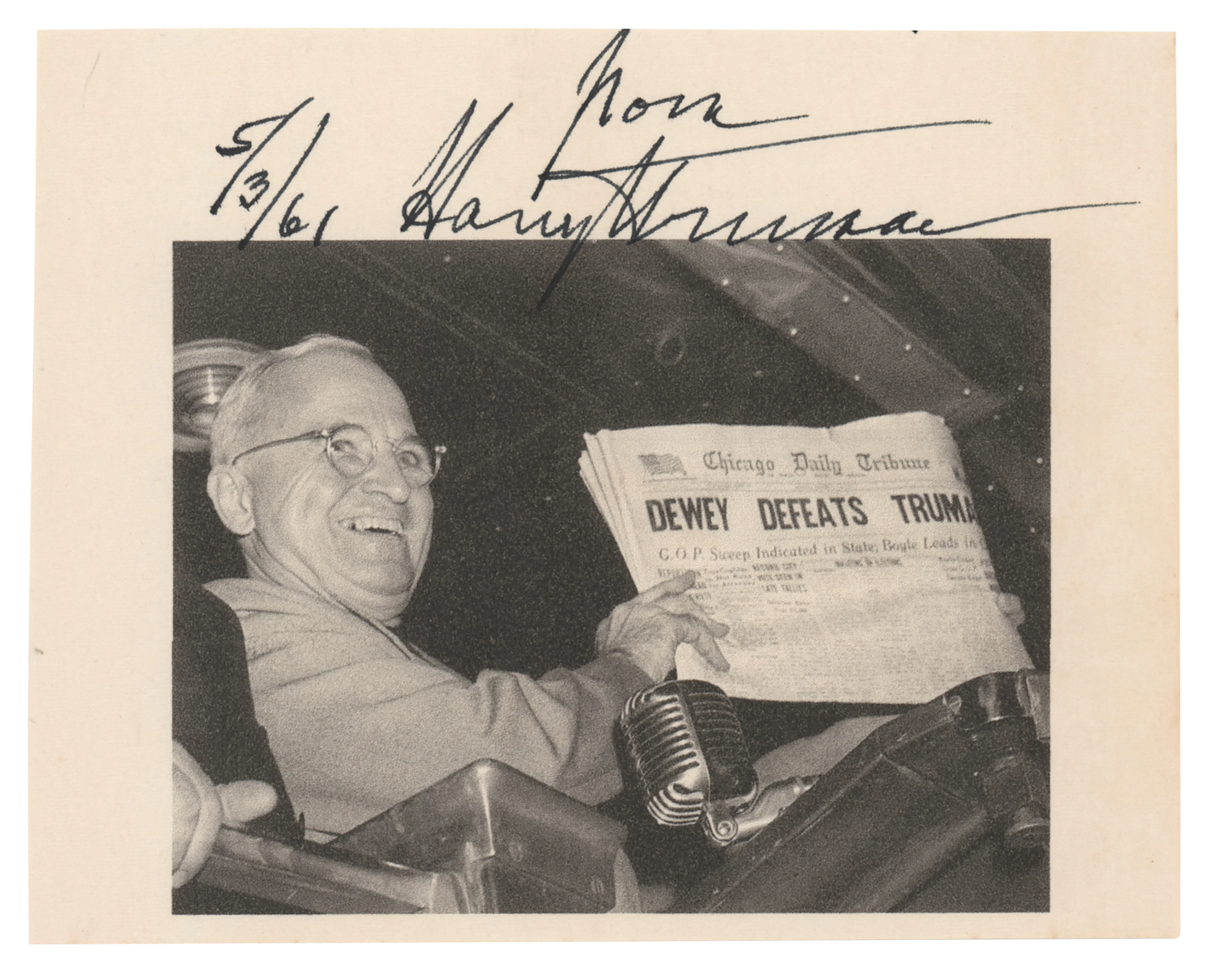 Harry S. Truman Signature