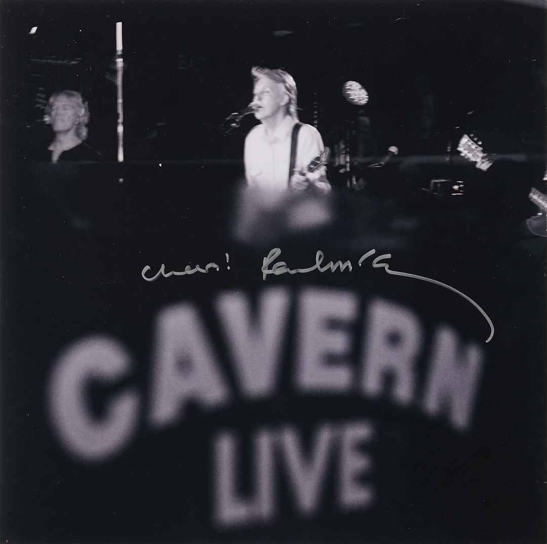 Beatles: Paul McCartney Signed 2018 ‘Cavern Live’ Promotional Lithograph